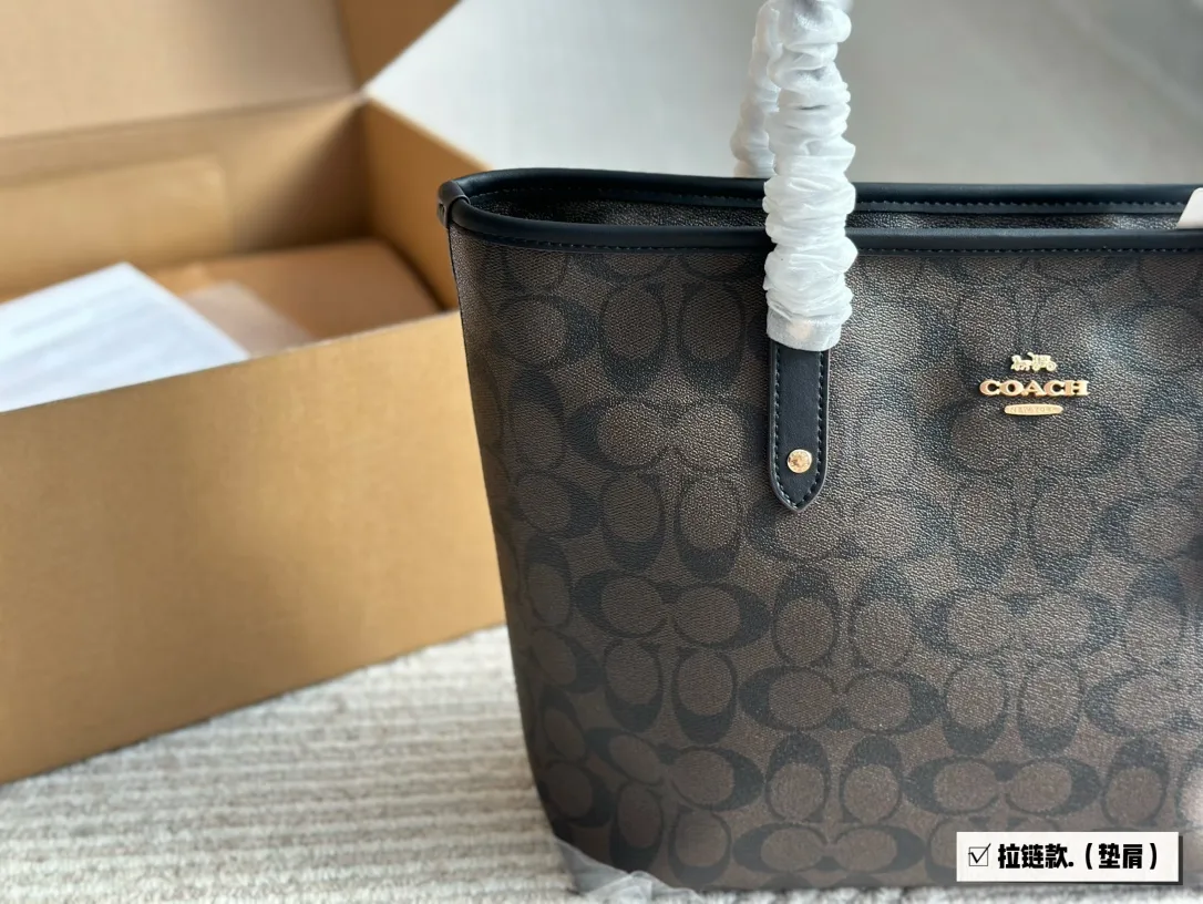Coach Signature Coated Canvas Tote Bag D27518262 — view 21