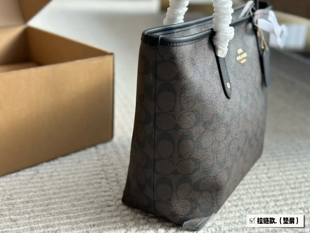 Coach Signature Coated Canvas Tote Bag D27518262 — view 23