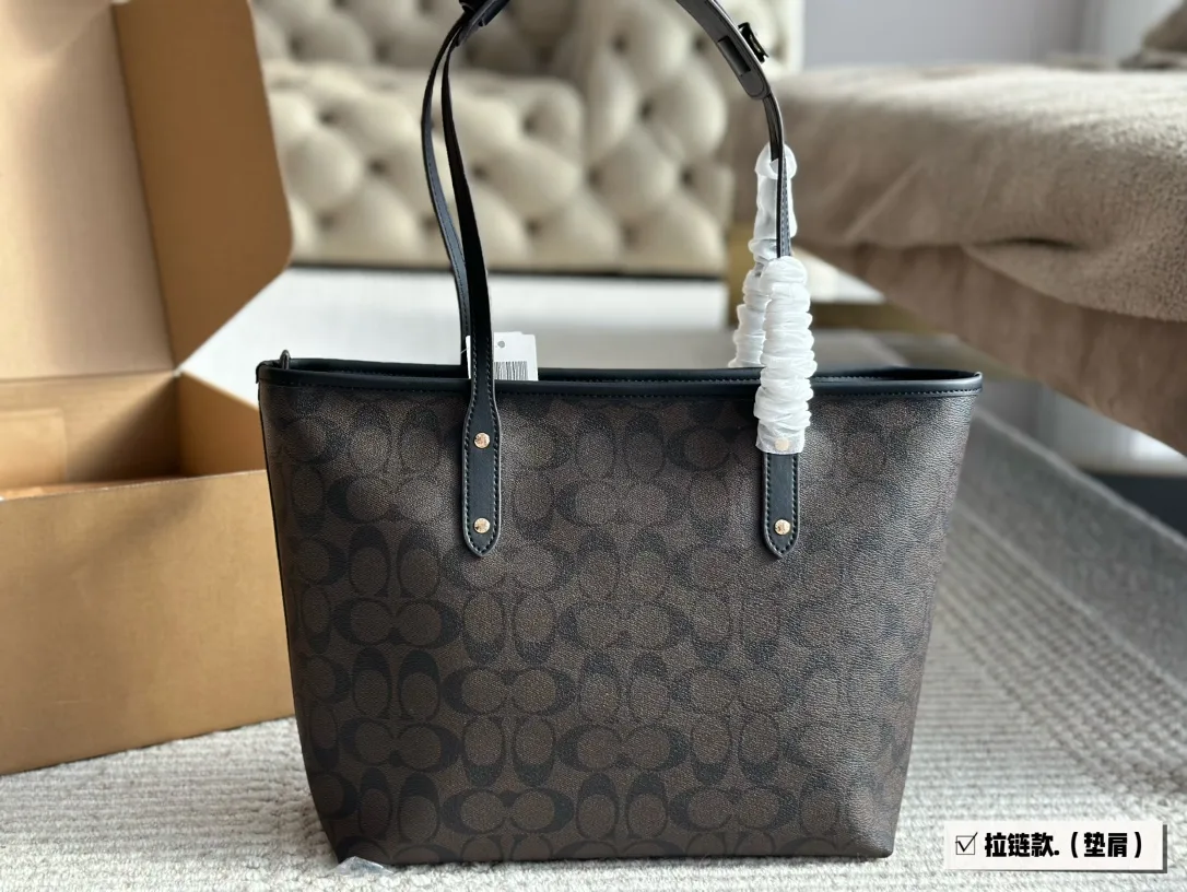 Coach Signature Coated Canvas Tote Bag D27518262 — view 24