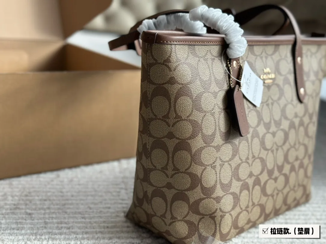 Coach Signature Coated Canvas Tote Bag D27518262 — view 13
