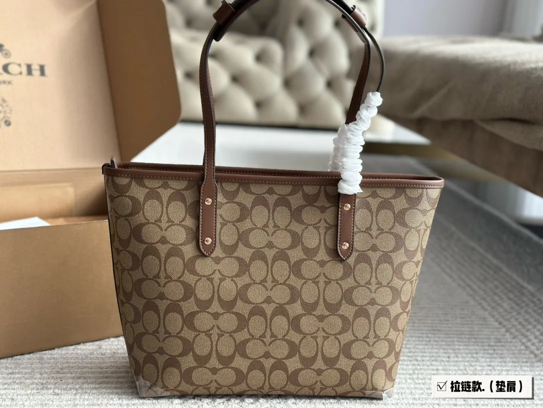 Coach Signature Coated Canvas Tote Bag D27518262 — view 15