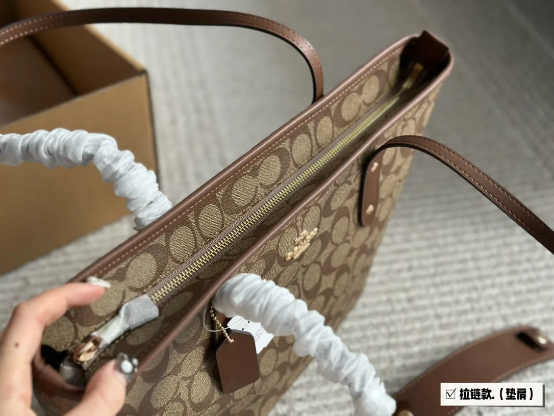 Coach Signature Coated Canvas Tote Bag D27518262 — view 17