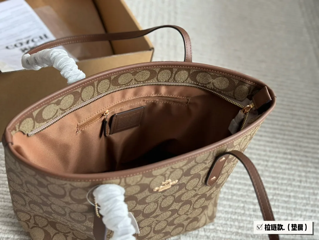 Coach Signature Coated Canvas Tote Bag D27518262 — view 18