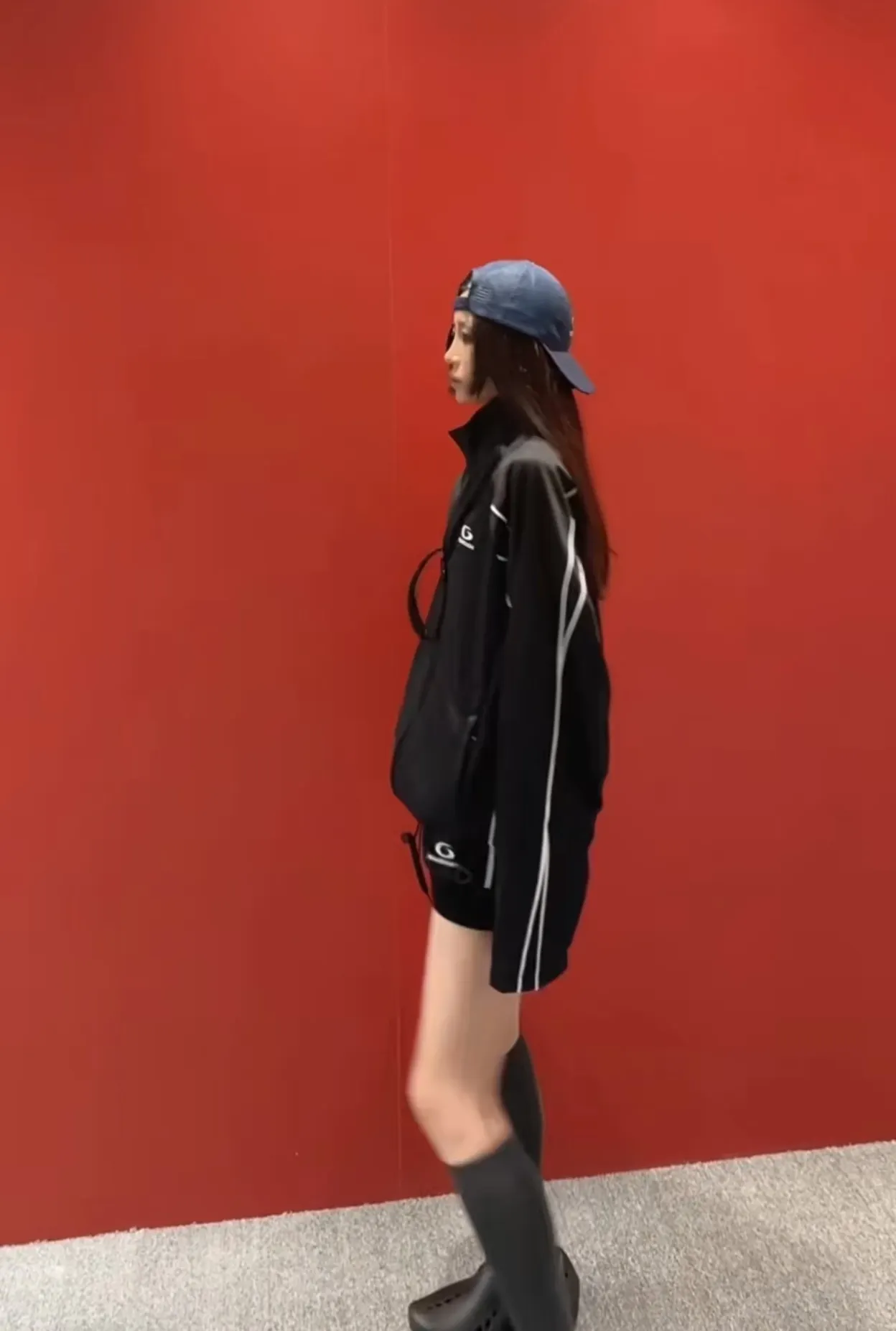 NBA Logo Embroidered Tracksuit Jacket and Skirt Set D28022385 — view 8