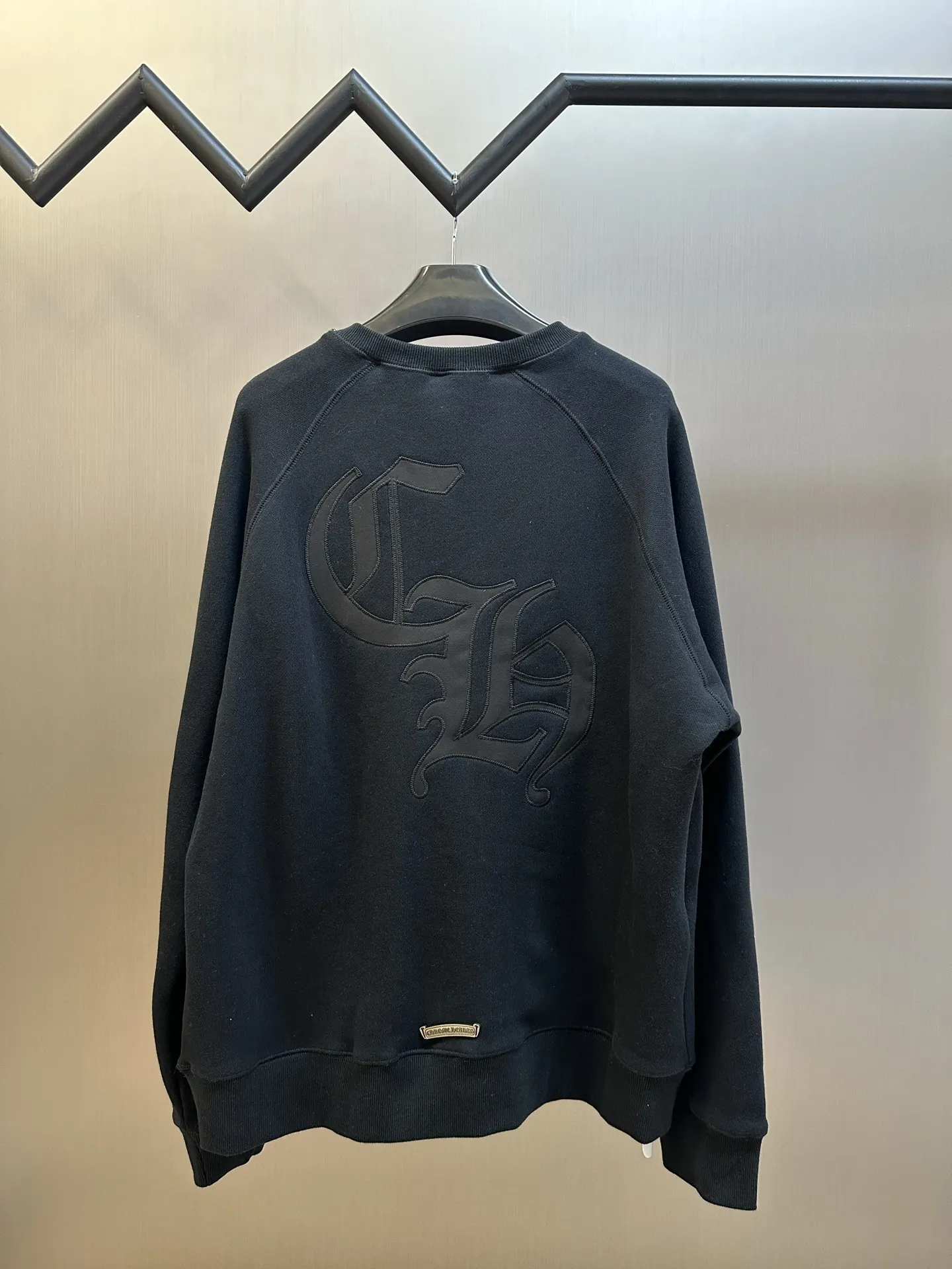 Chrome Hearts Cross Patch Crew-Neck Sweatshirt D28019166 — view 4