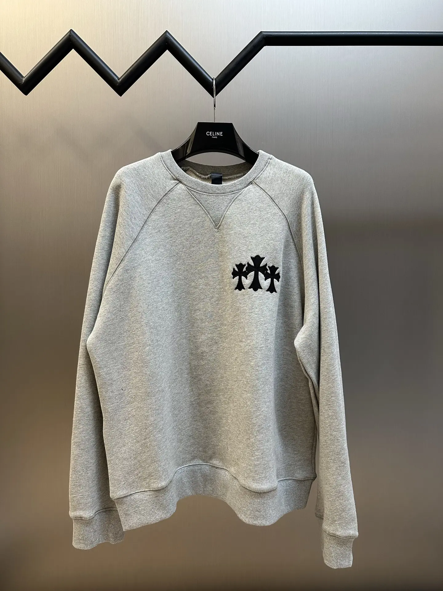 Chrome Hearts Cross Patch Cotton Sweatshirt D28019165