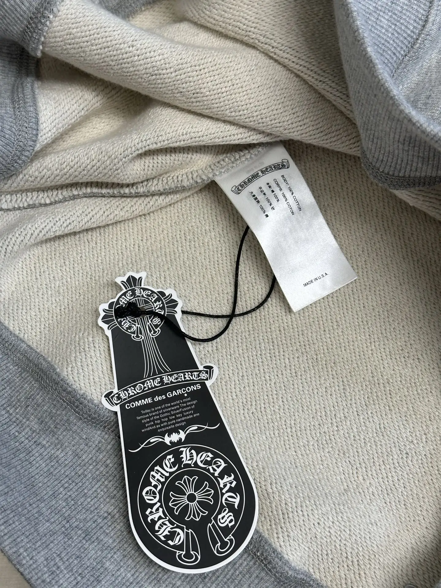 Chrome Hearts Cross Patch Cotton Sweatshirt D28019165 — view 8