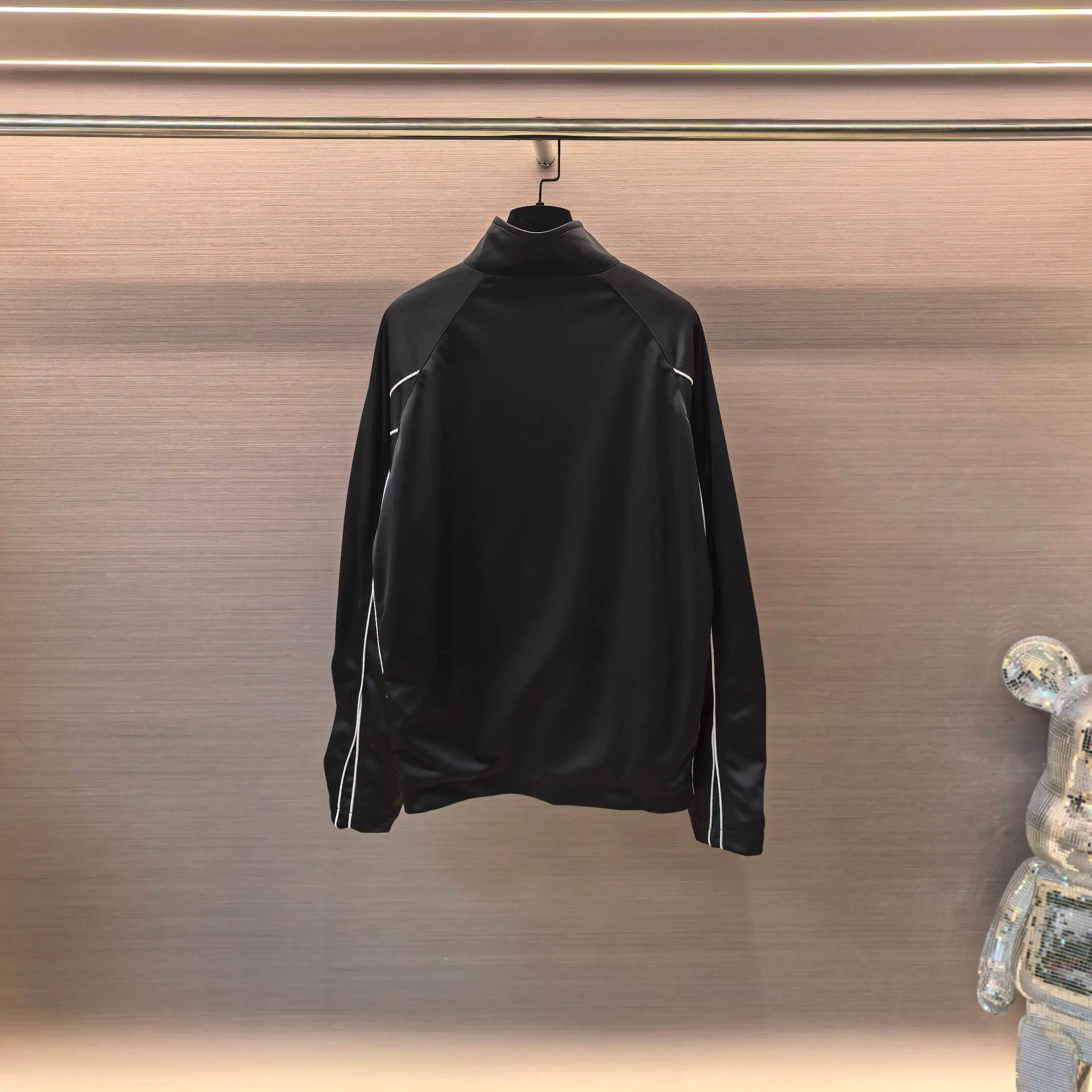 NBA Logo Embroidered Tracksuit Jacket and Skirt Set D29022389 — view 3