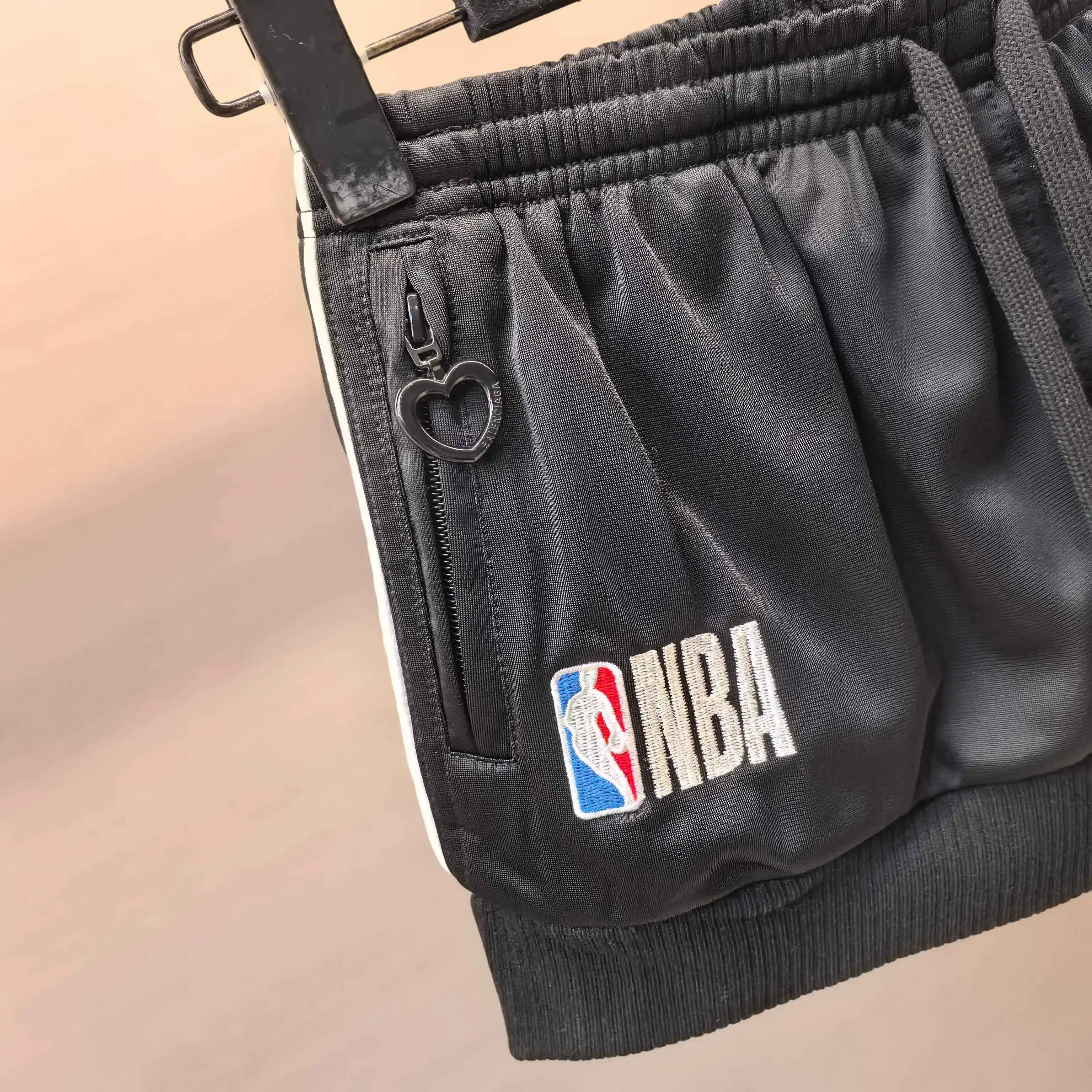 NBA Logo Embroidered Tracksuit Jacket and Skirt Set D29022389 — view 7