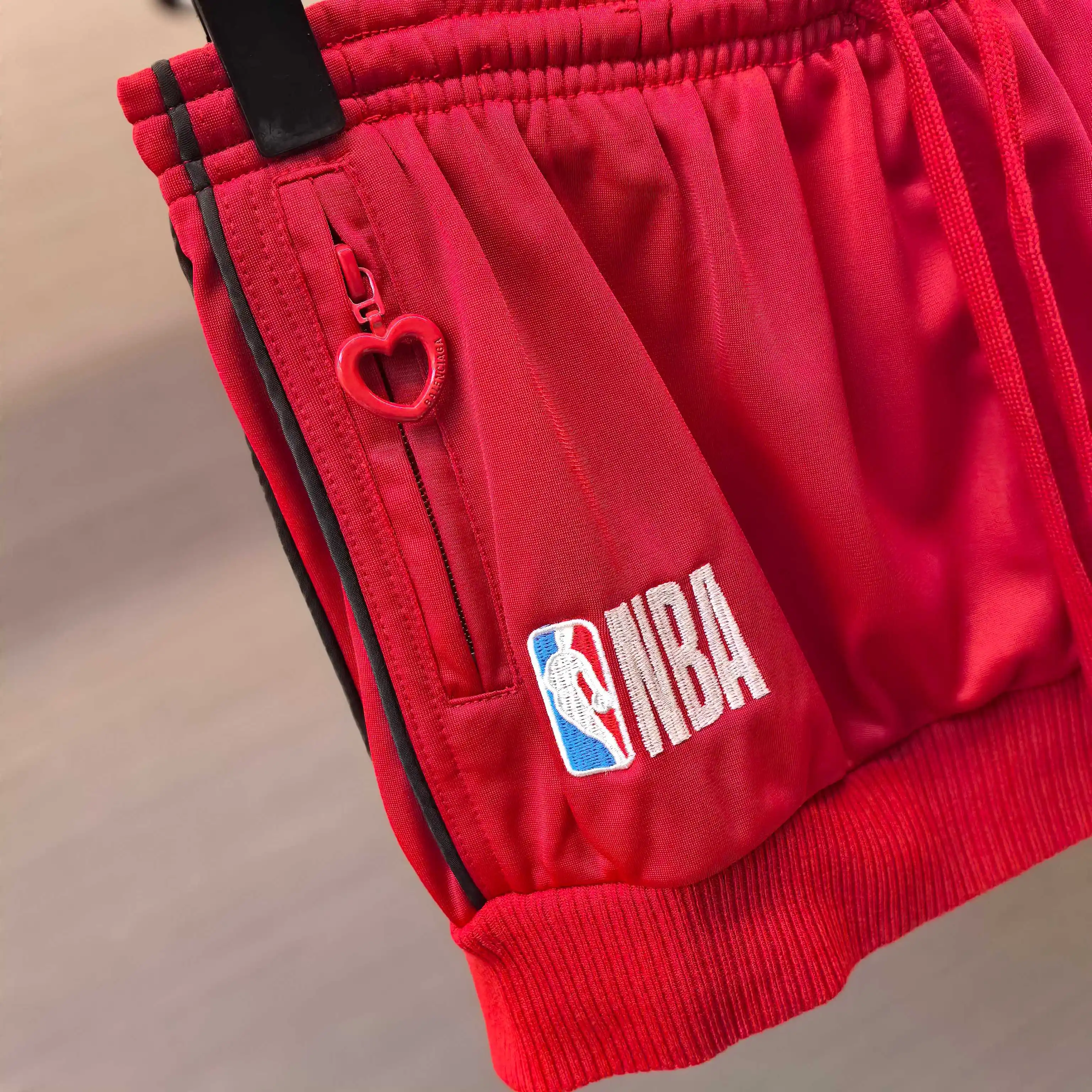 NBA Logo Embroidered Tracksuit Jacket and Skirt Set D29022387 — view 7