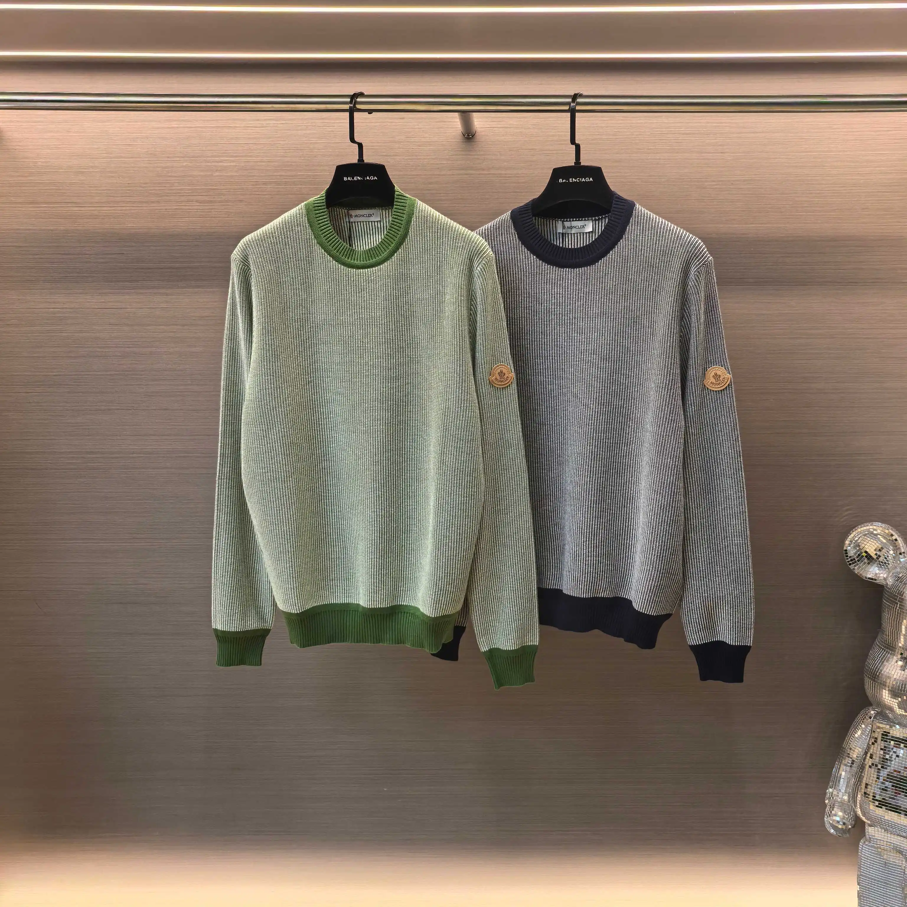 Striped Jacquard Cashmere-Cotton Blend Sweater D29022352