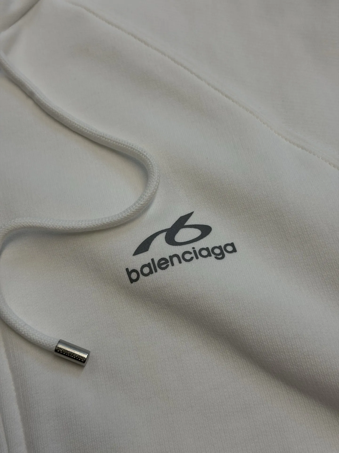 Logo Print Zip-Up Cotton Hoodie D30019170 — view 7