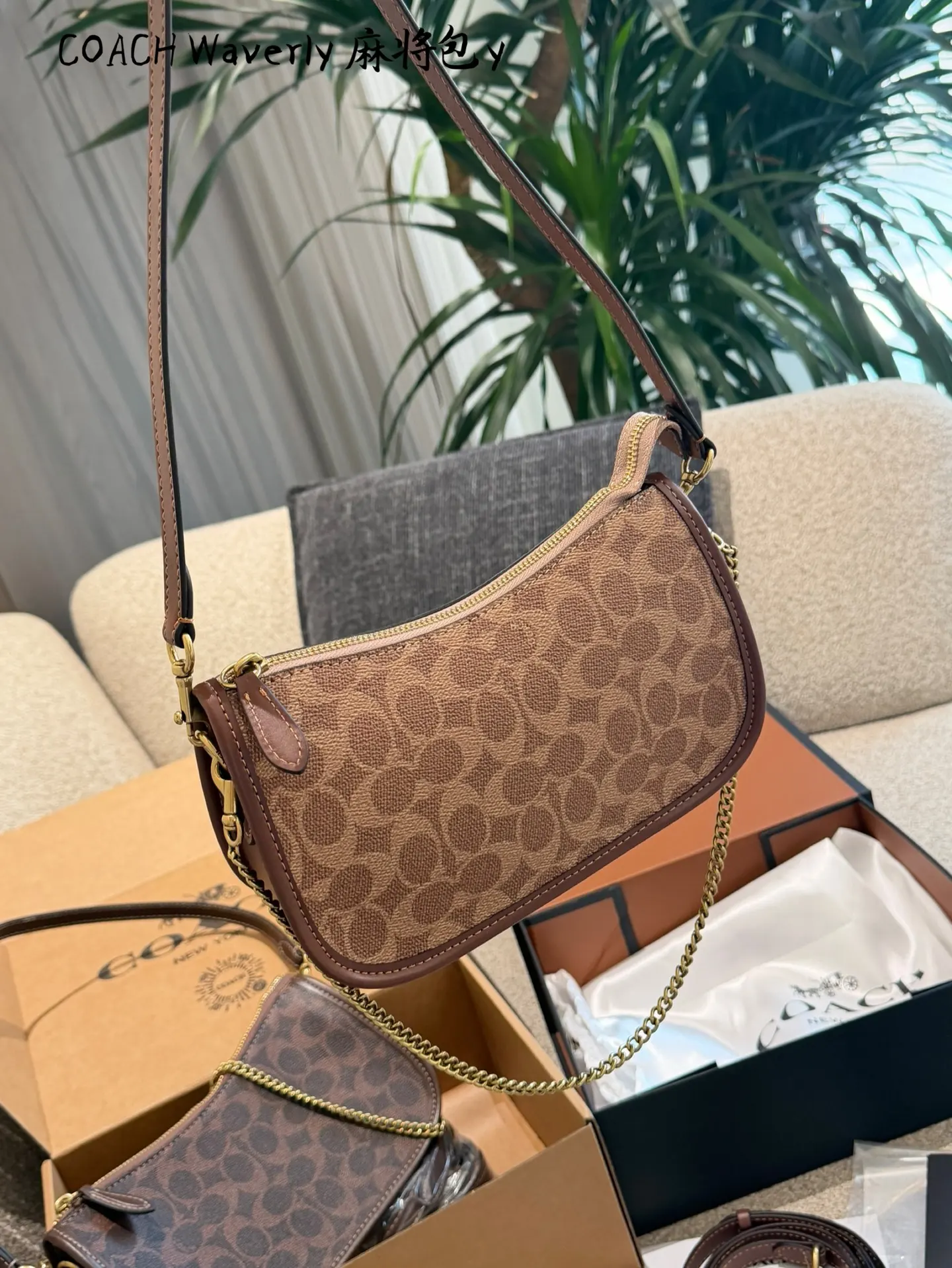 Waverly Monogram Canvas Shoulder Bag D30017937 — view 7