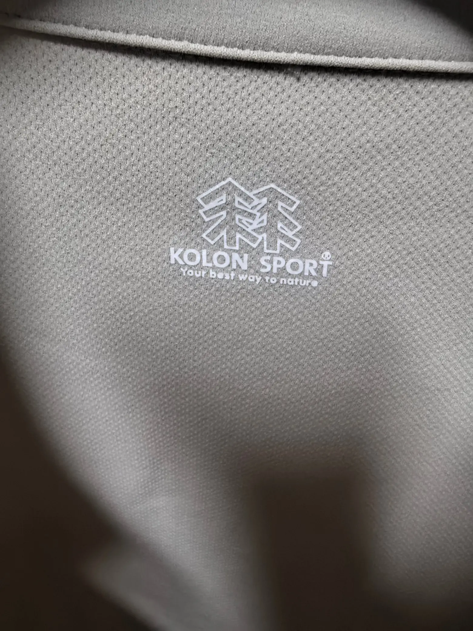 Logo-Embossed Half-Zip Long-Sleeve Top D31020768 — view 8