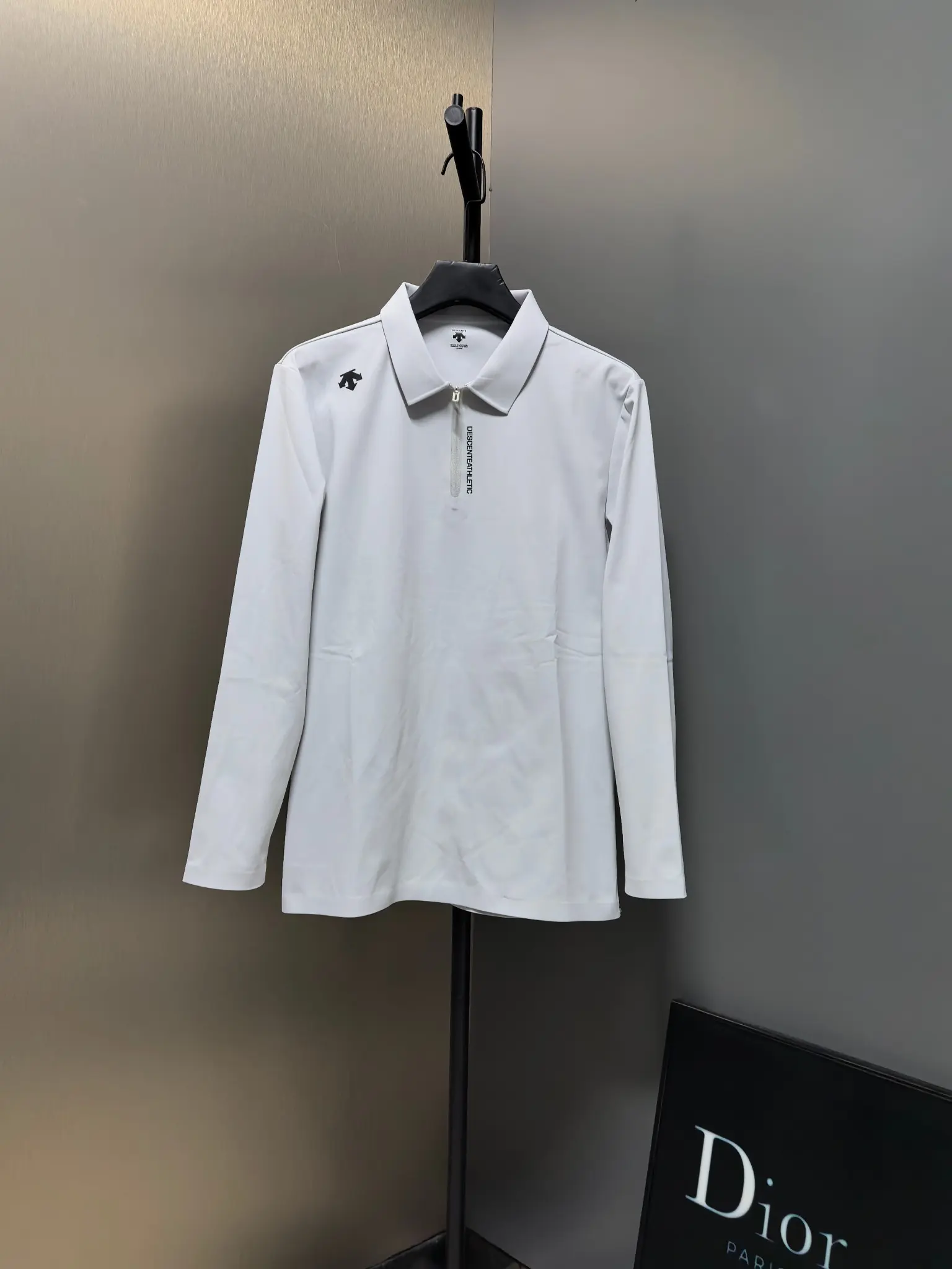 Long-Sleeve Half-Zip Polo Shirt D31020783