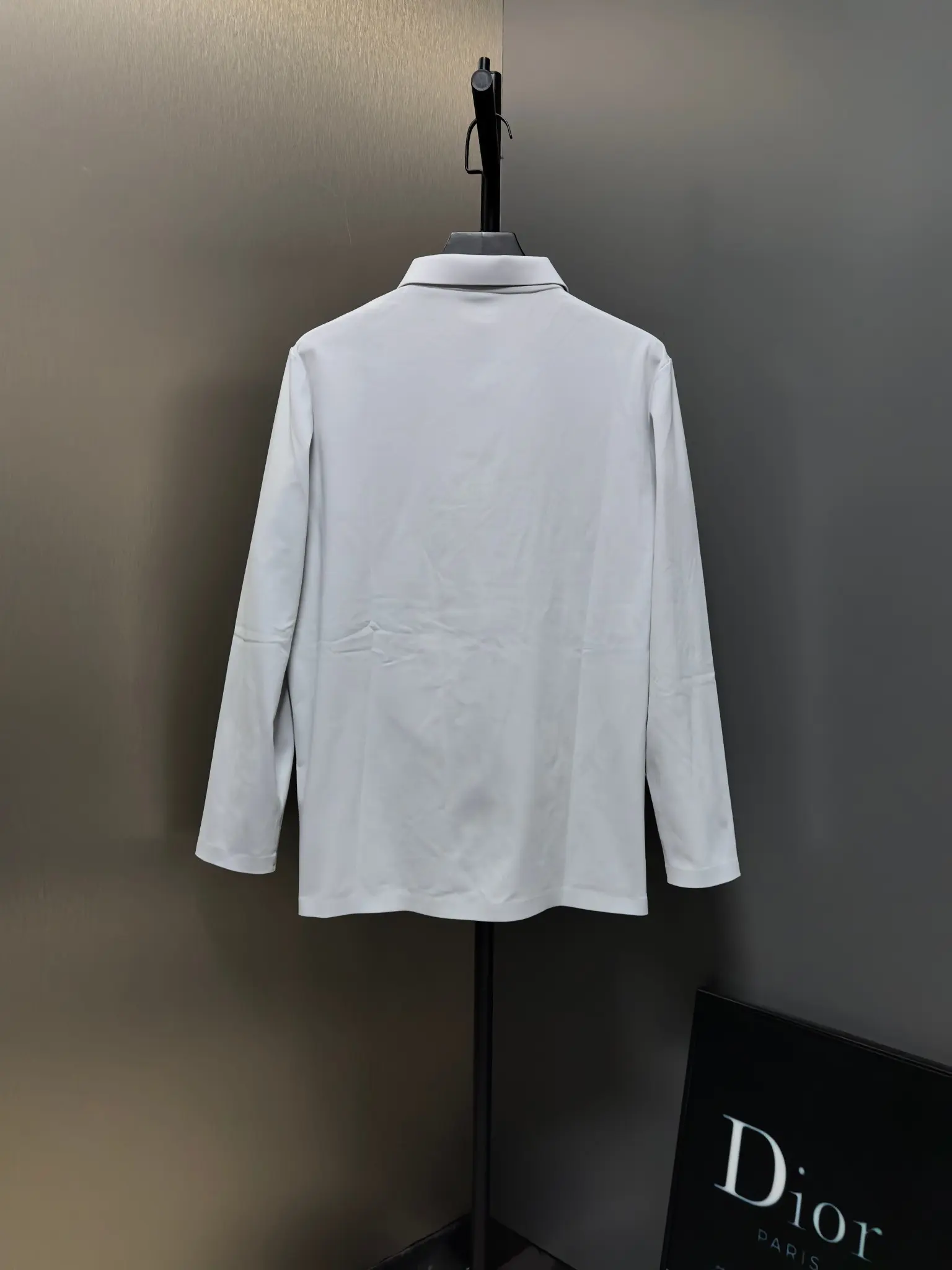 Long-Sleeve Half-Zip Polo Shirt D31020783 — view 7