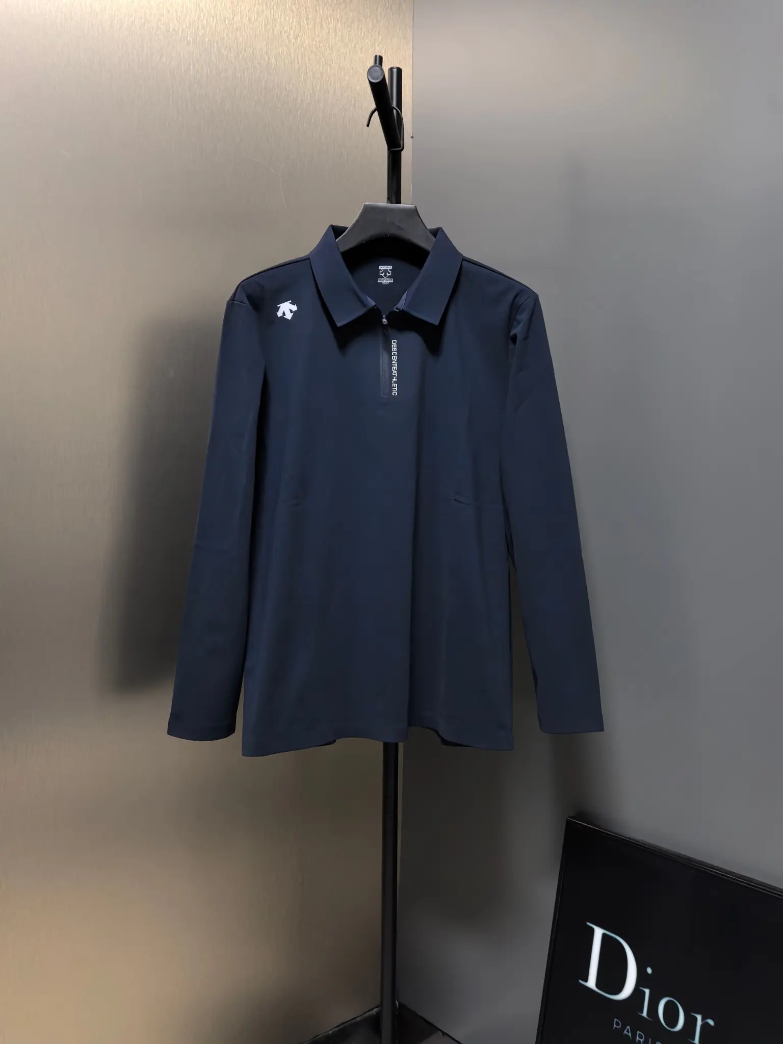 Long-Sleeve Half-Zip Polo Shirt D31020784