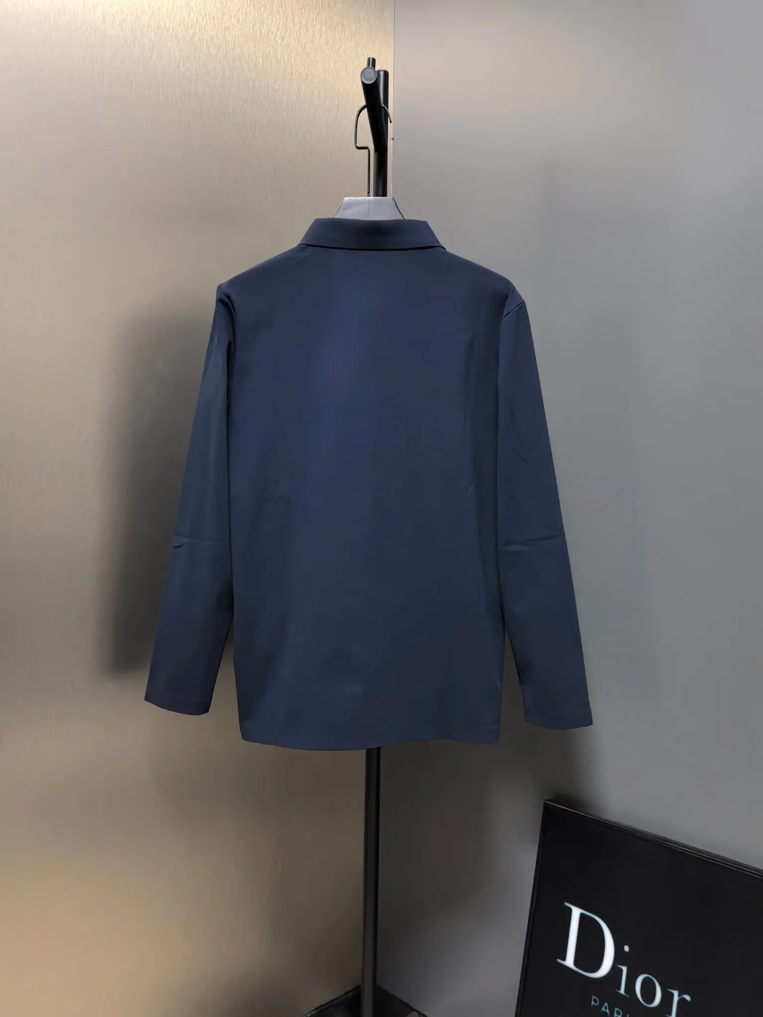Long-Sleeve Half-Zip Polo Shirt D31020784 — view 7