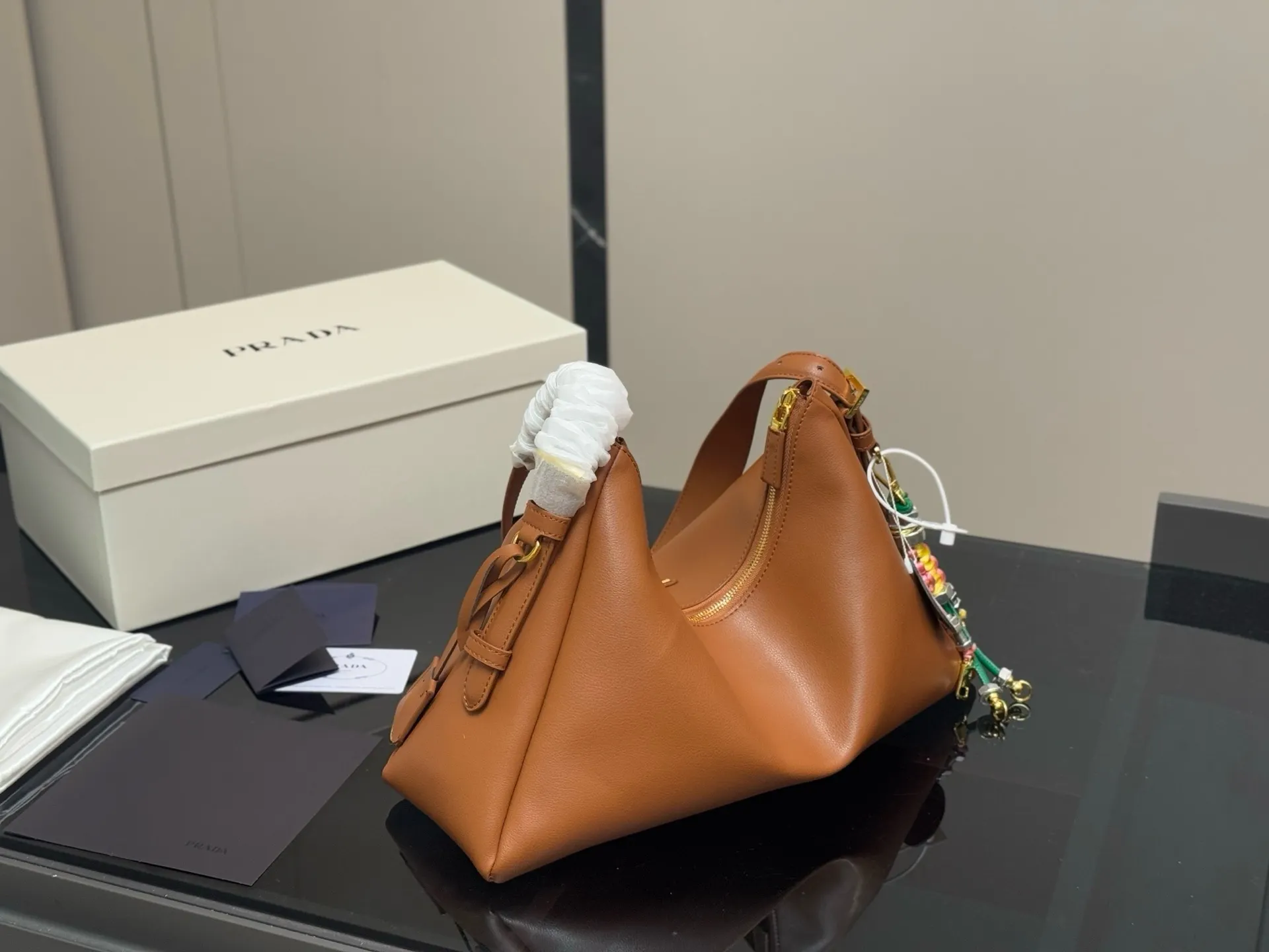 Prada Hobo Shoulder Bag D31018183 — view 7