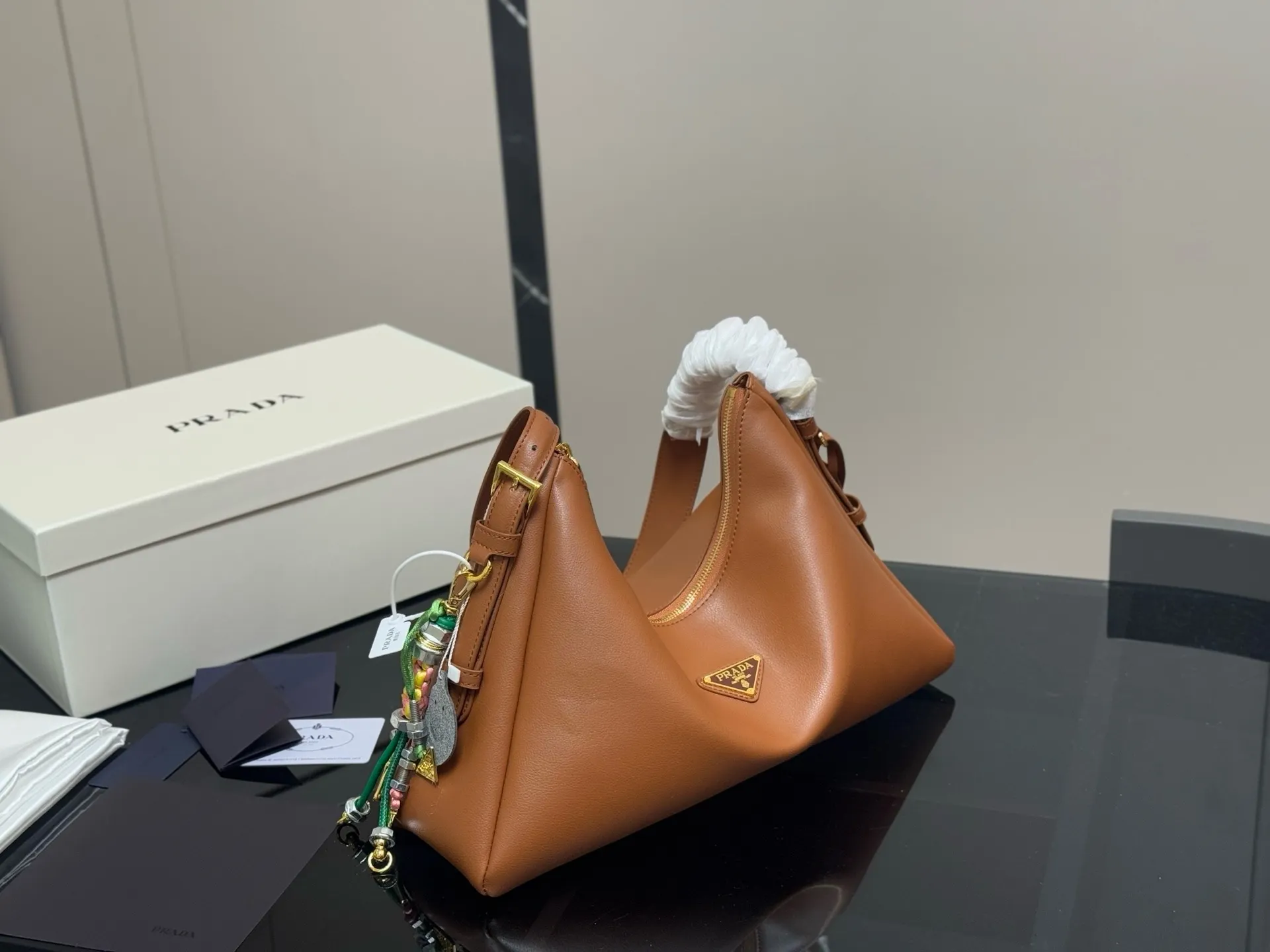 Prada Hobo Shoulder Bag D31018183 — view 11