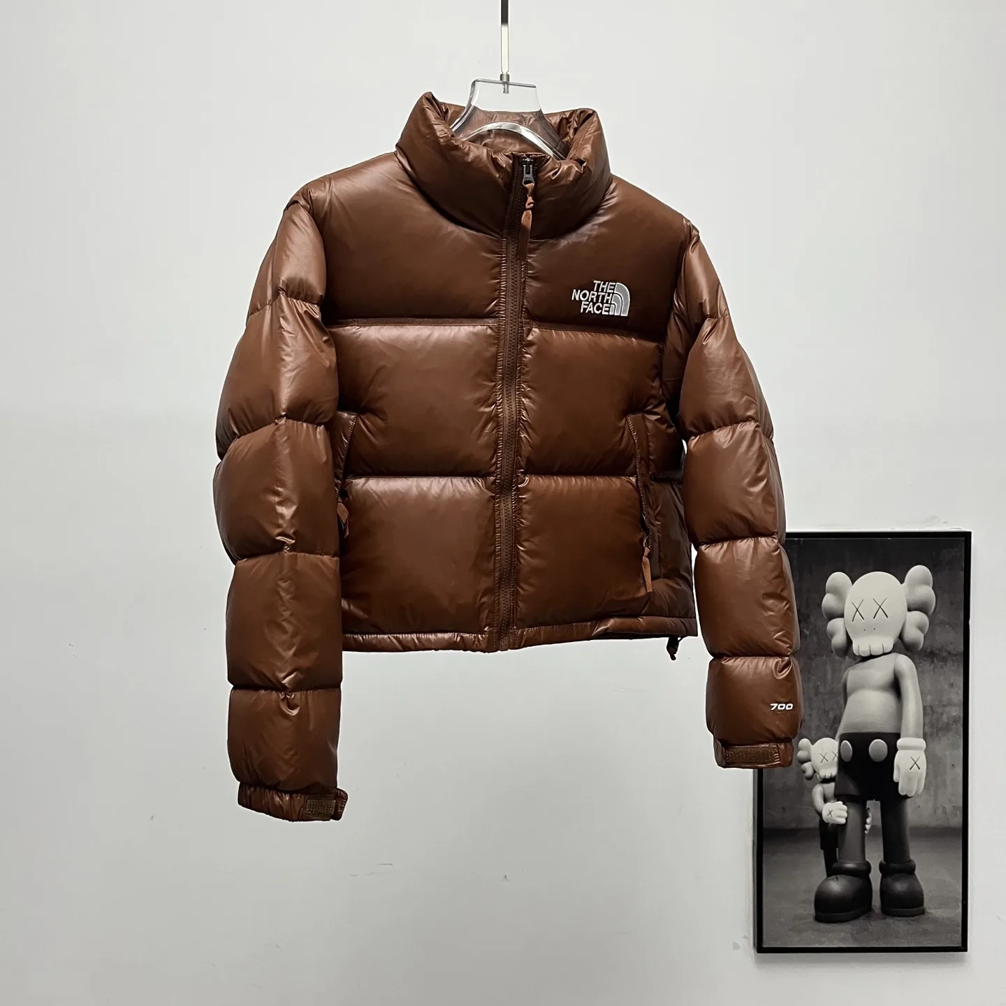 Nuptse Cropped Down-Filled Puffer Jacket D31018952 — view 4