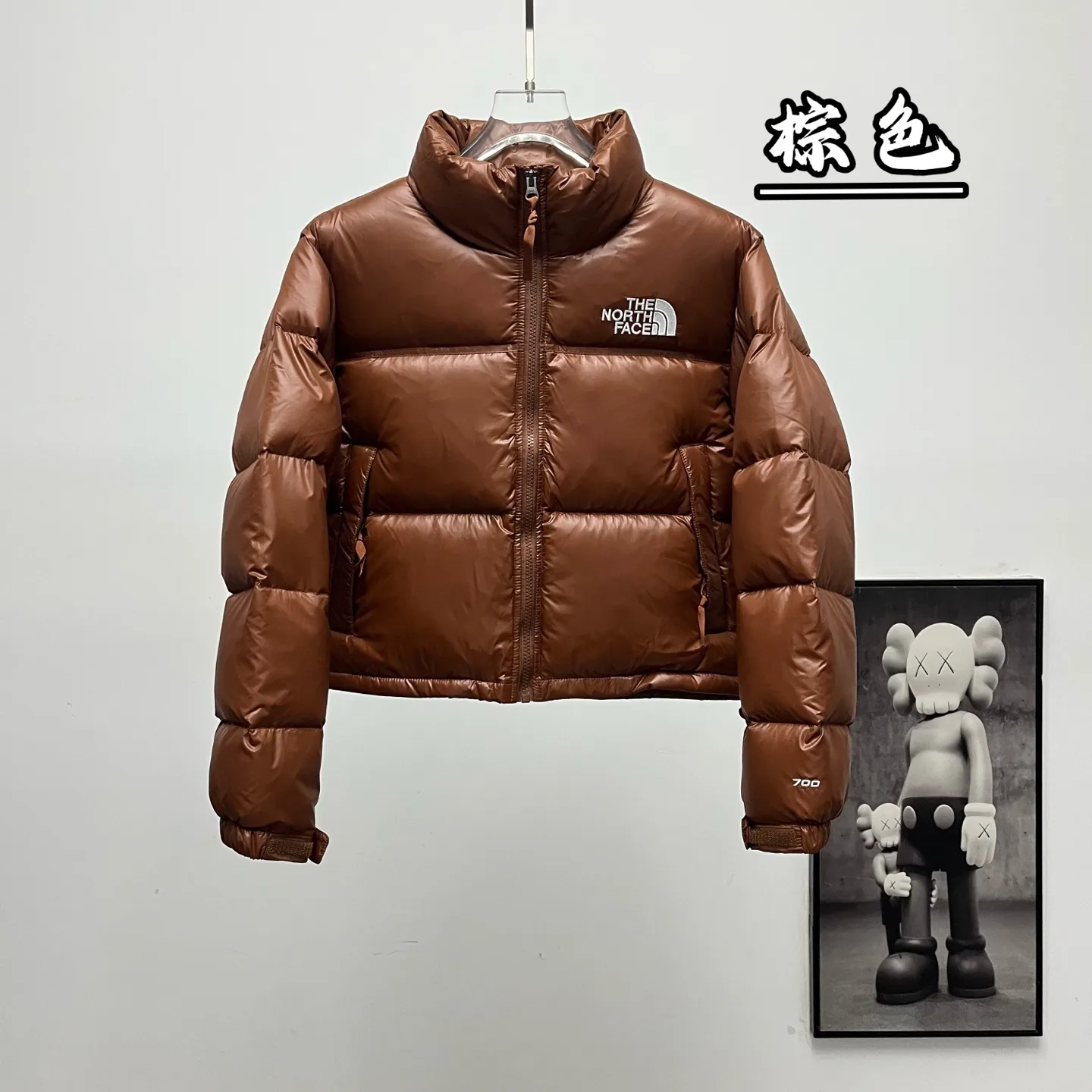 Nuptse Cropped Down-Filled Puffer Jacket D31019079 — view 5