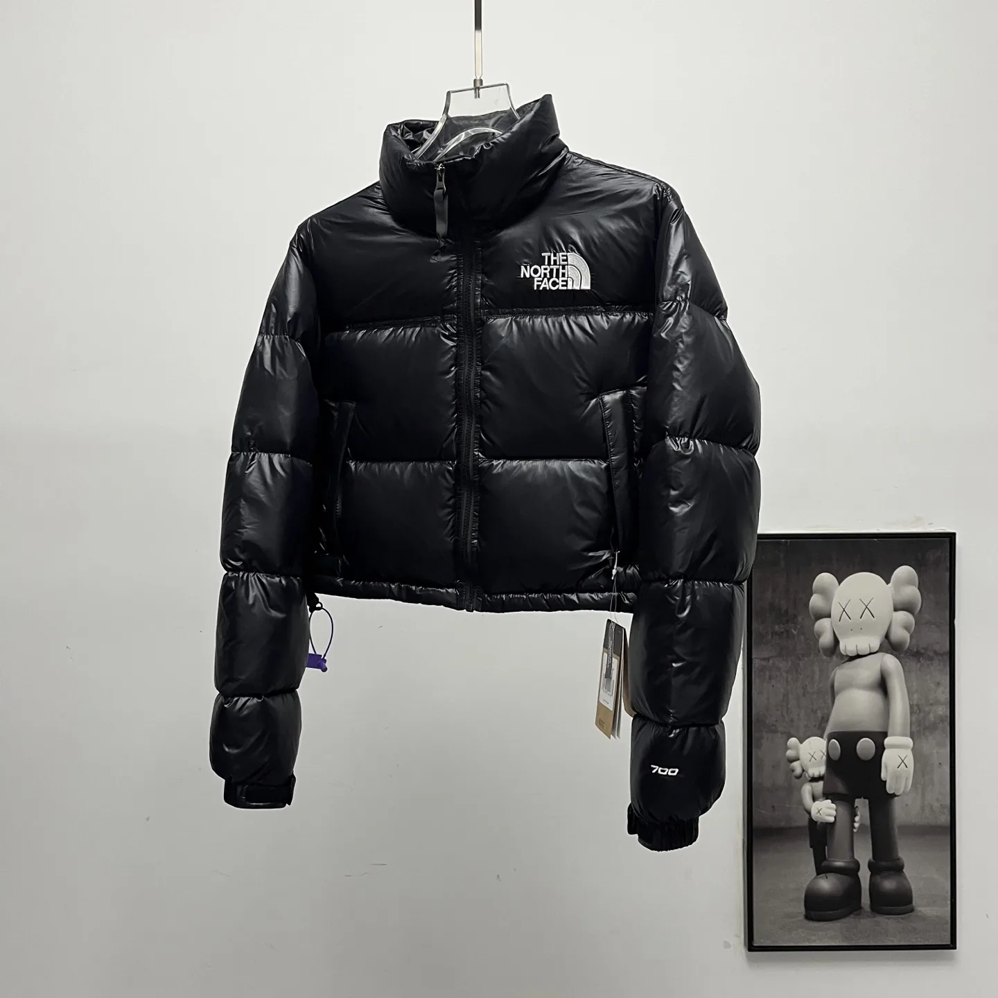 Nuptse Cropped Down-Filled Puffer Jacket D31018948 — view 2