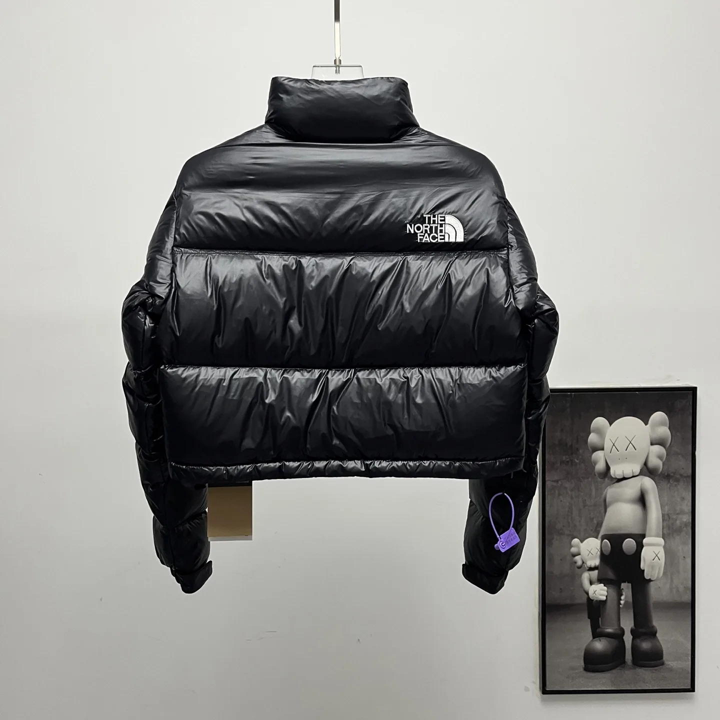Nuptse Cropped Down-Filled Puffer Jacket D31018948 — view 3