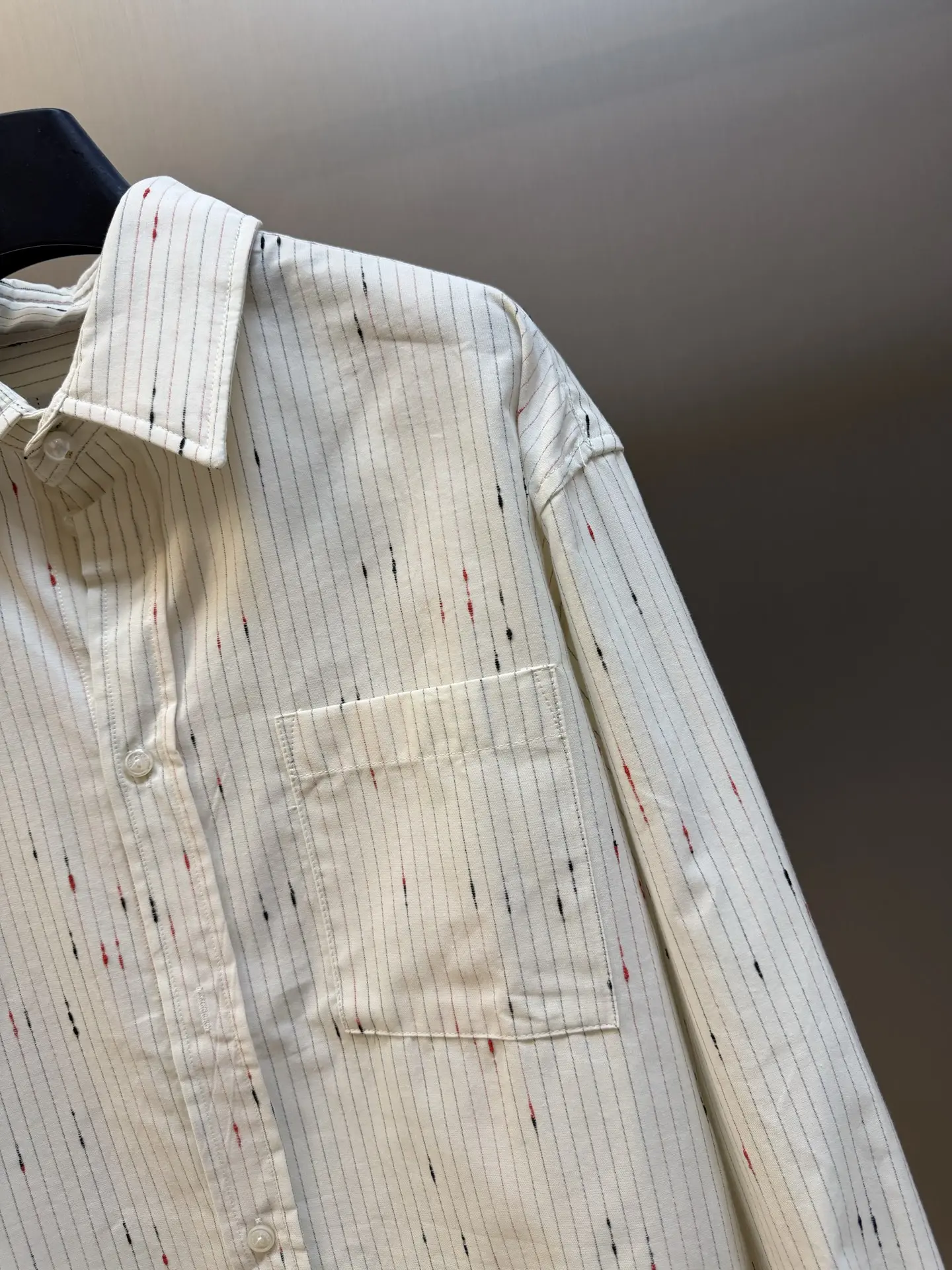 Embroidered Striped Poplin Shirt D31519155 — view 3