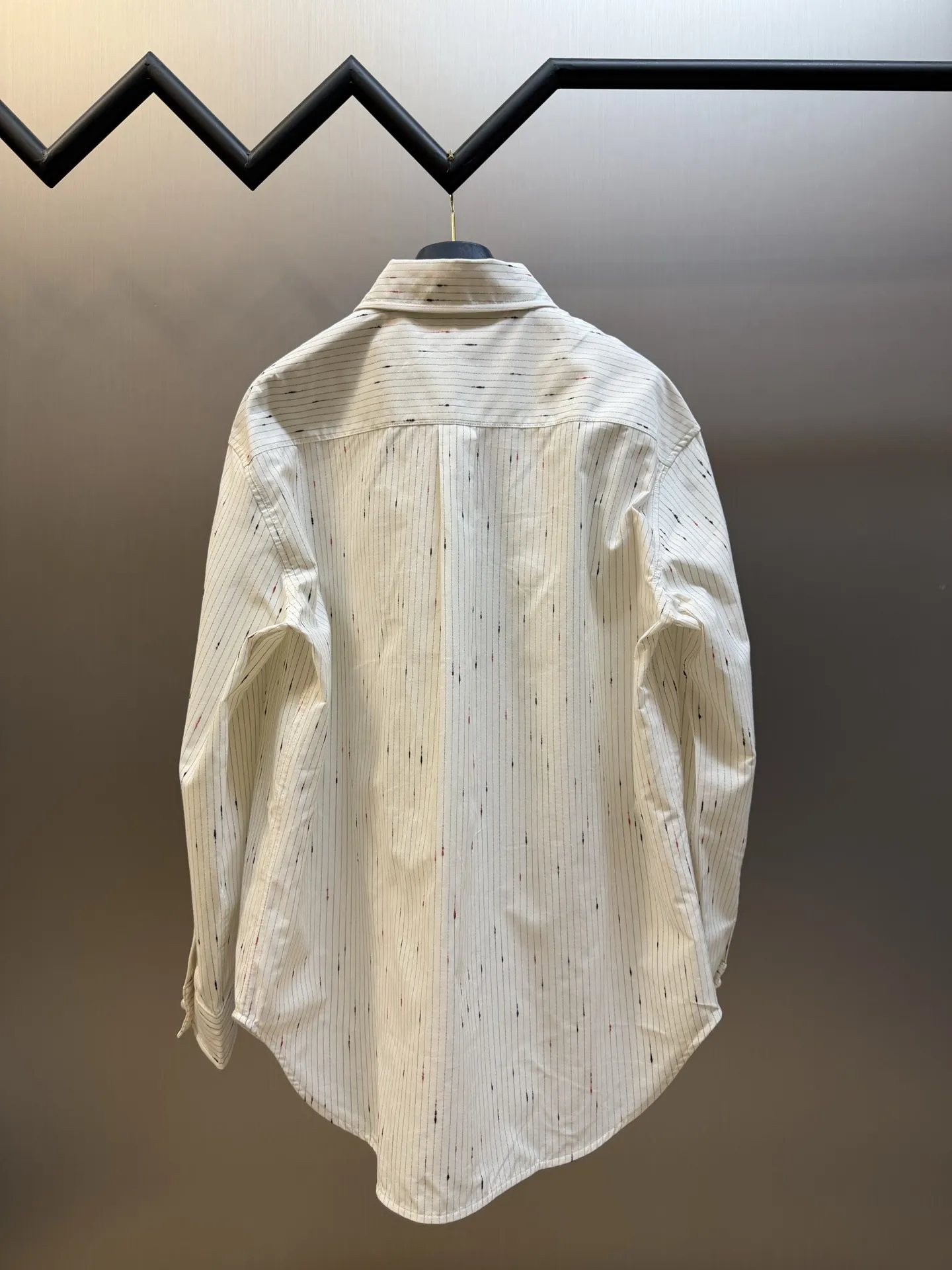 Embroidered Striped Poplin Shirt D31519155 — view 4