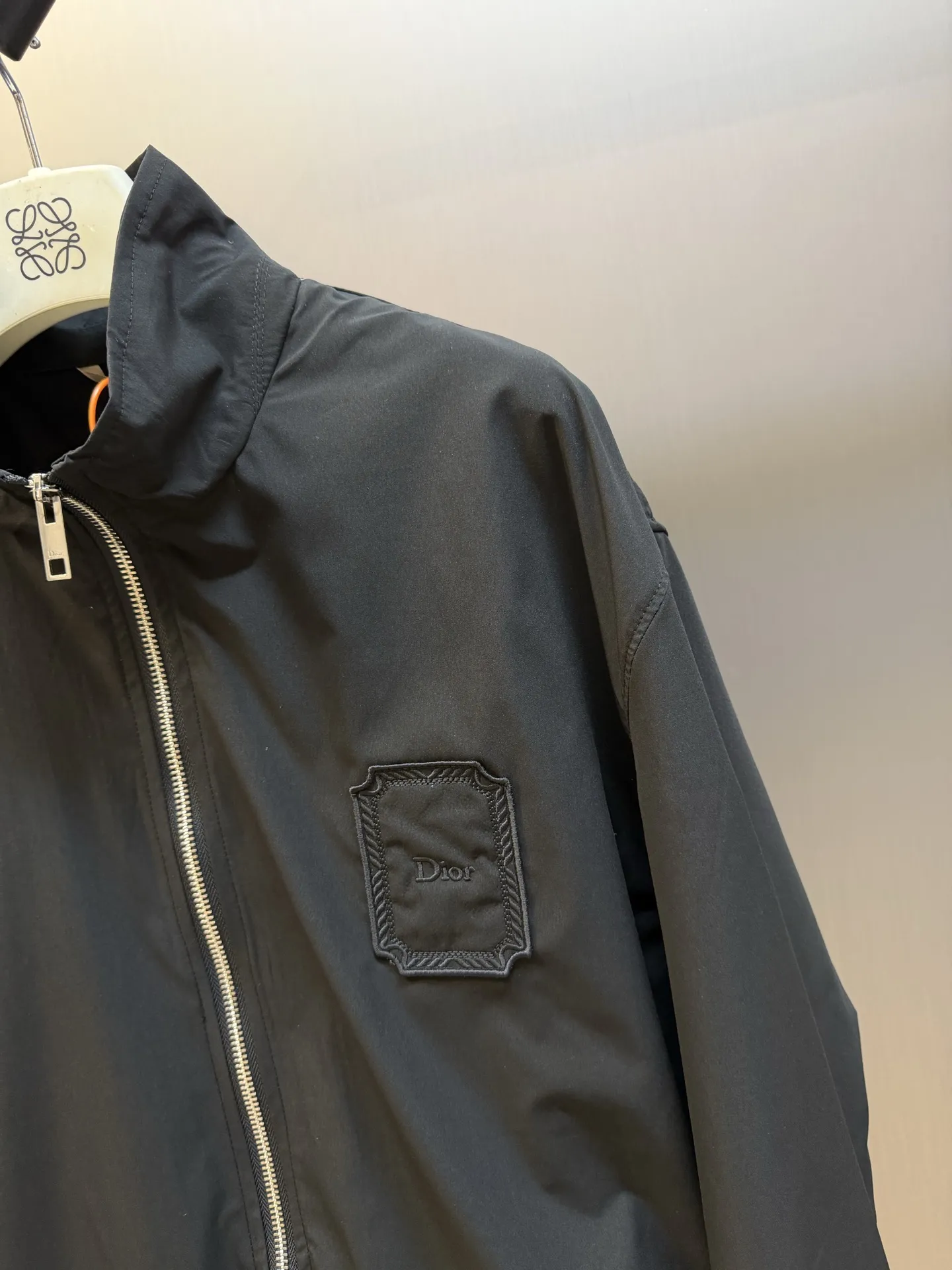 Embroidered Medallion Zip-Up Harrington Jacket D32019156 — view 3