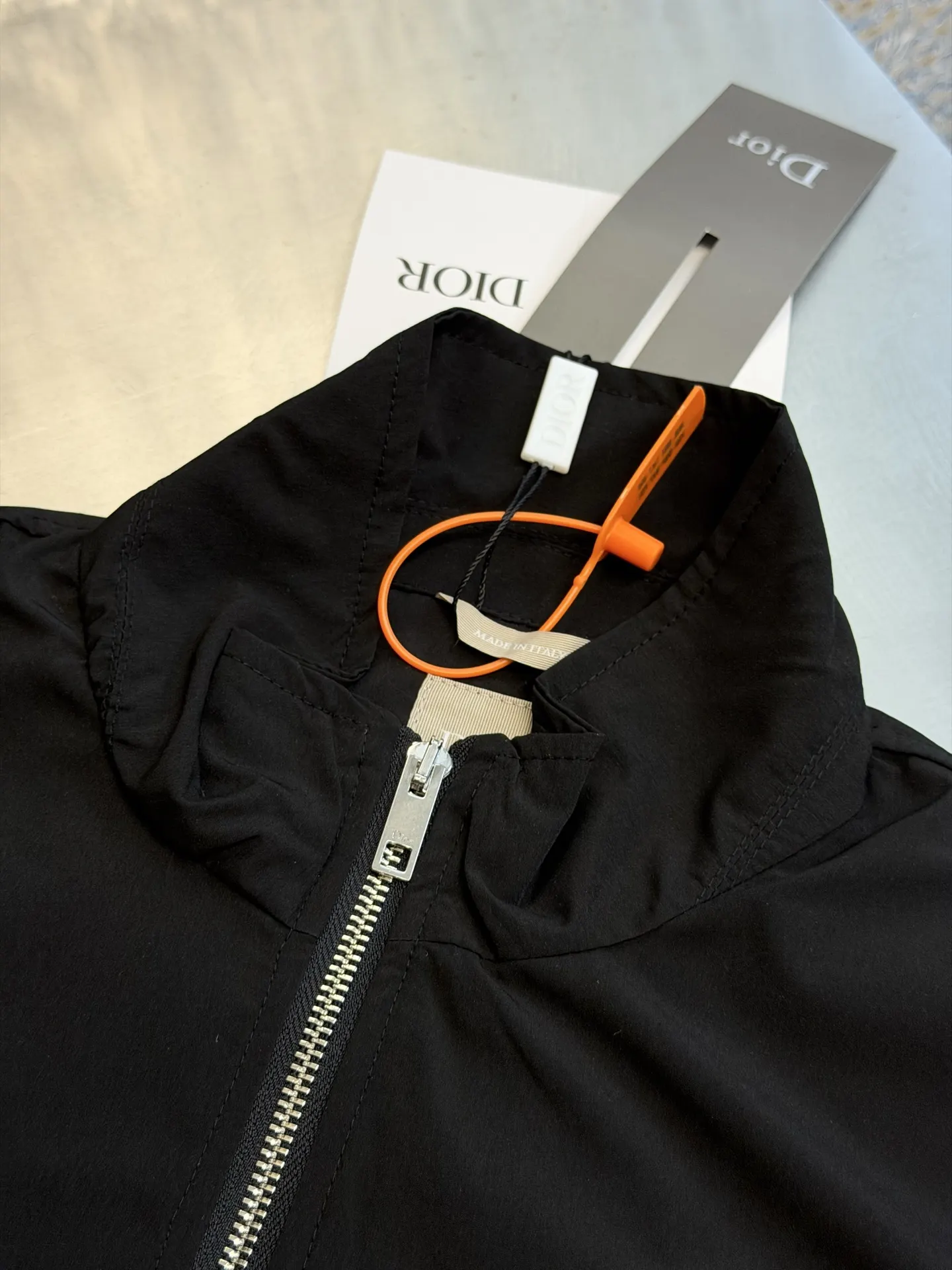 Embroidered Medallion Zip-Up Harrington Jacket D32019156 — view 5