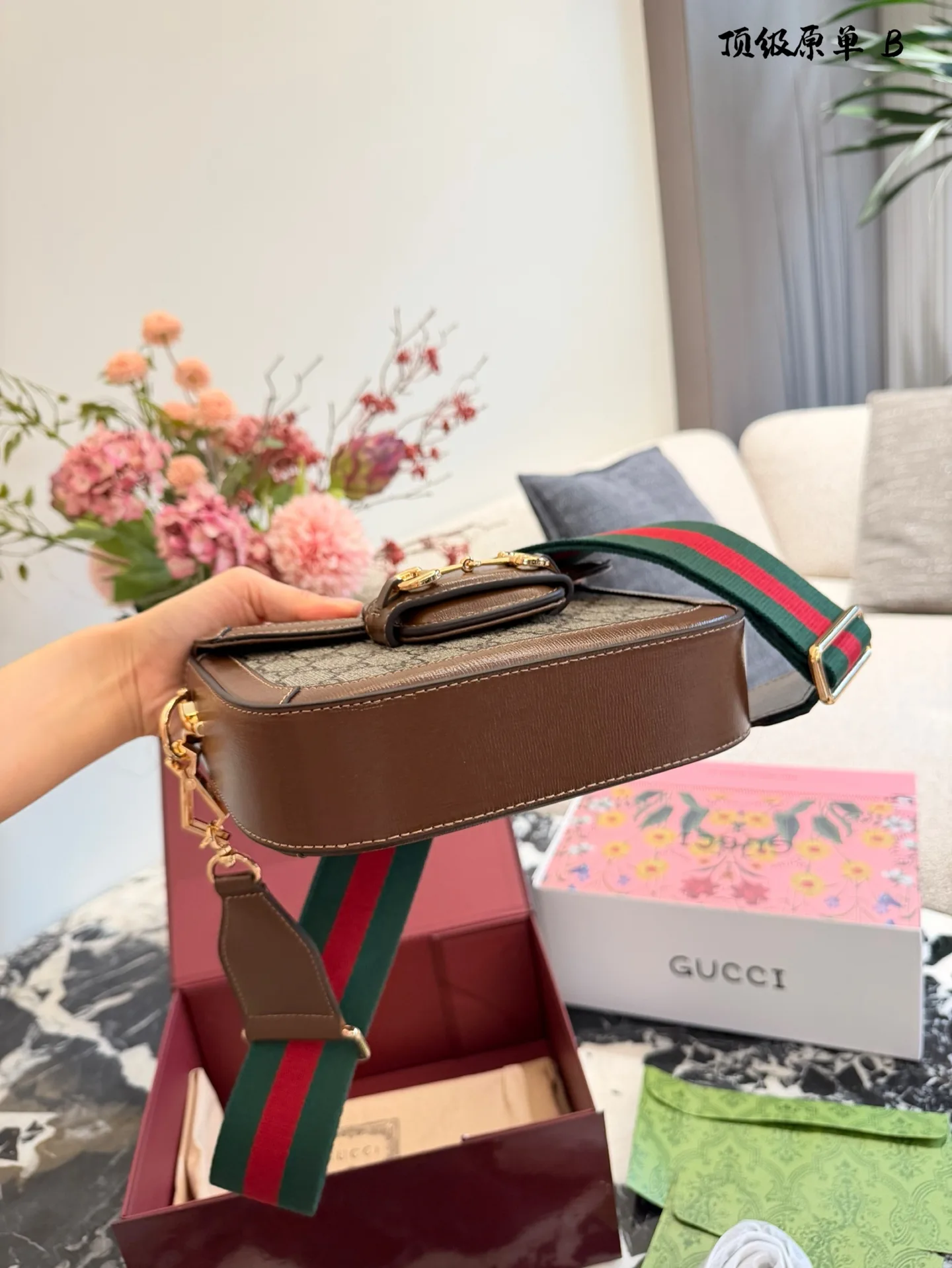 Gucci 1955 Horsebit Mini Shoulder Bag D32518342 — view 6