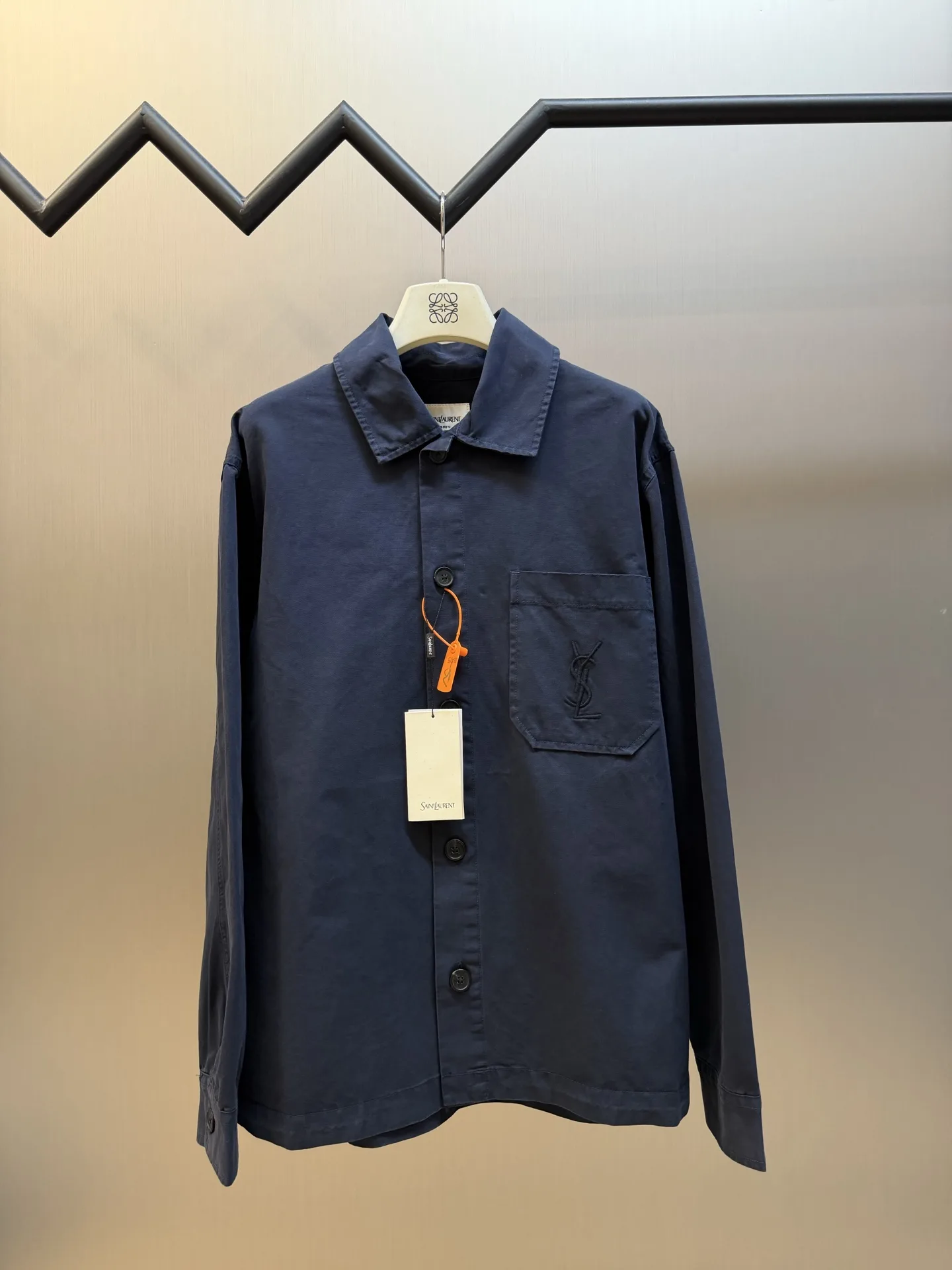 Cassandre Embroidered Denim Overshirt D32519157