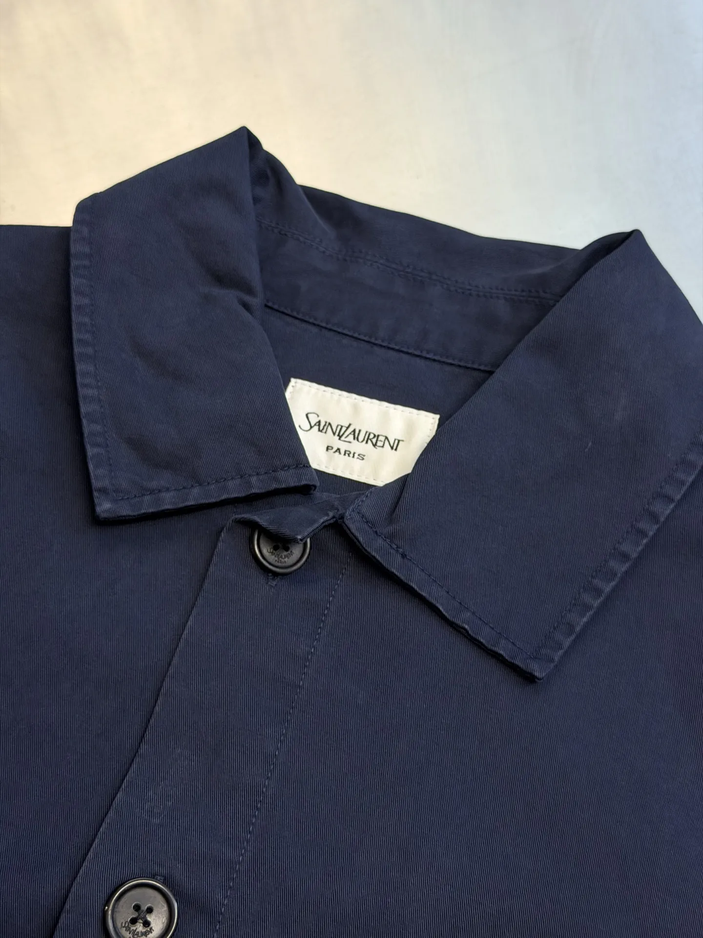 Cassandre Embroidered Denim Overshirt D32519157 — view 5