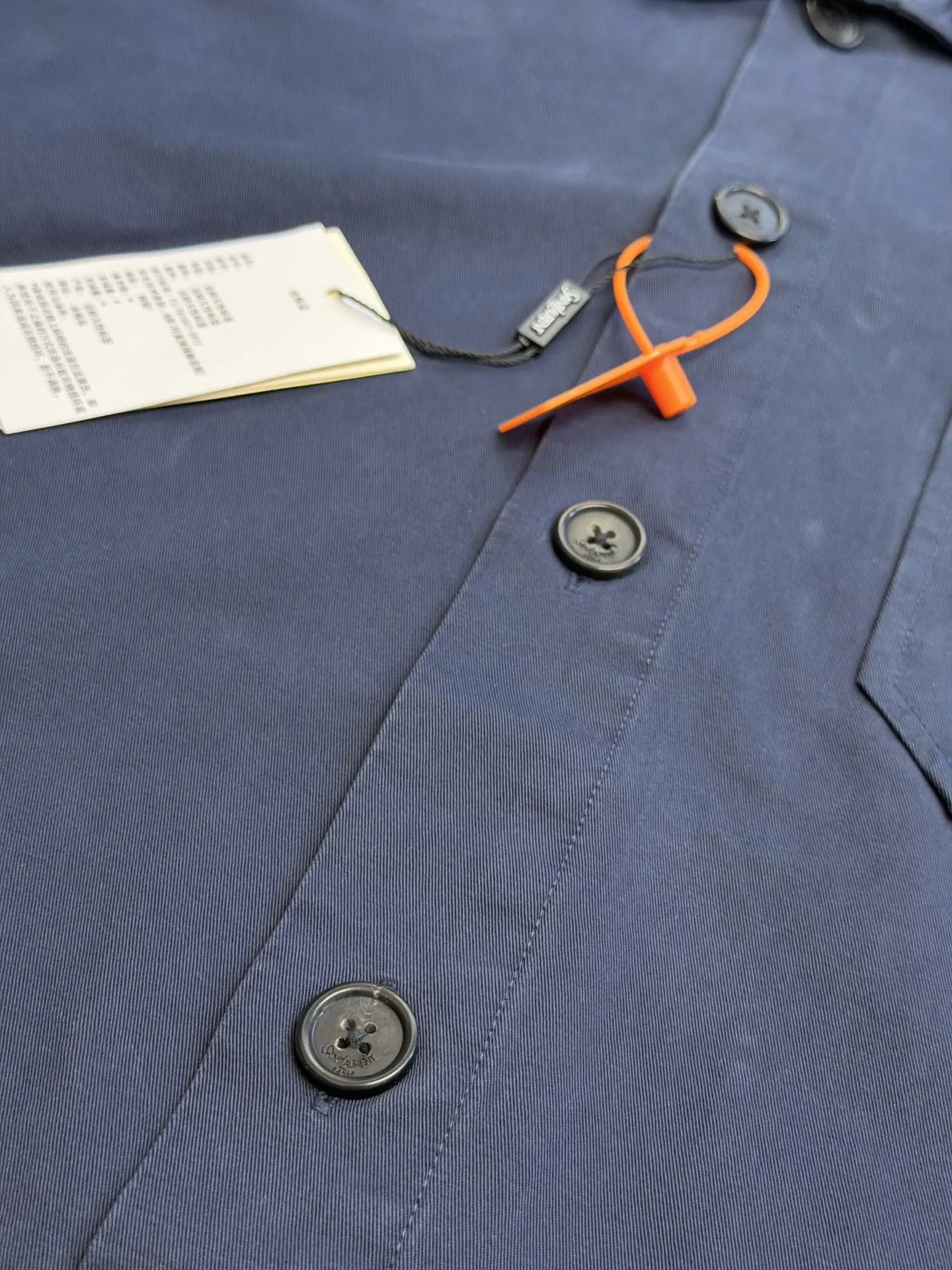 Cassandre Embroidered Denim Overshirt D32519157 — view 8