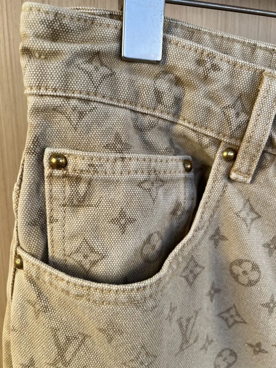 Monogram Gradient Straight-Leg Jeans D32519238 — view 2