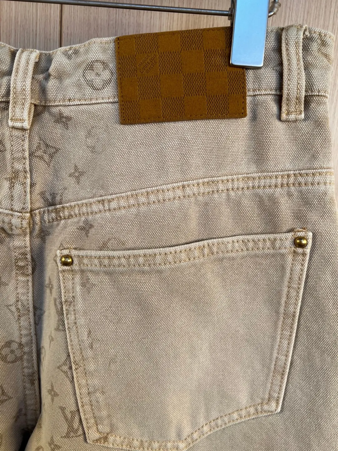 Monogram Gradient Straight-Leg Jeans D32519238 — view 7