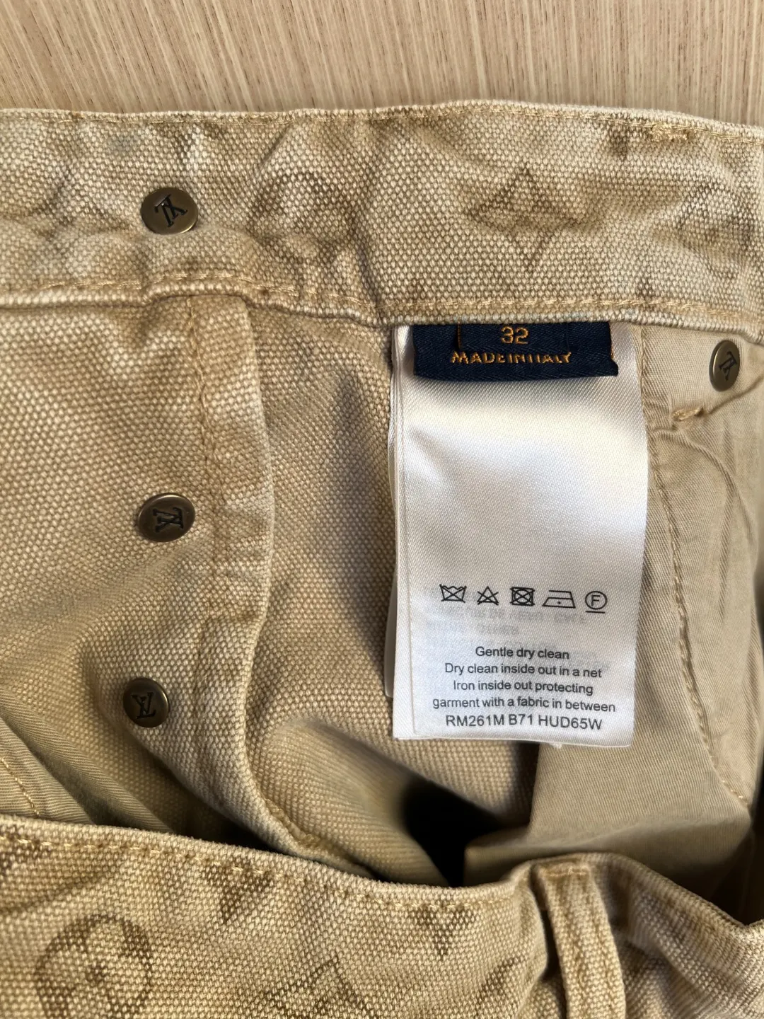 Monogram Gradient Straight-Leg Jeans D32519238 — view 9