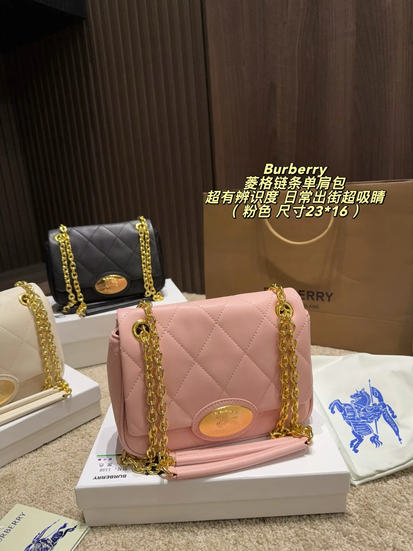 Quilted Chain Shoulder Bag D33018491 — view 13