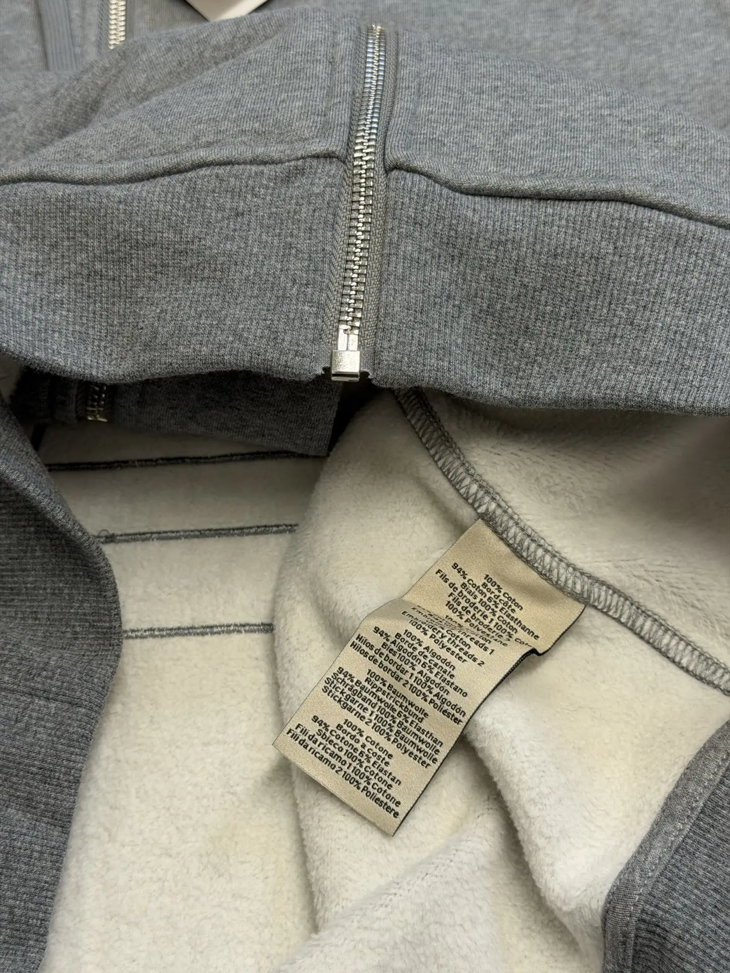 Equestrian Graphic Zip-Up Hoodie D33519150 — view 7