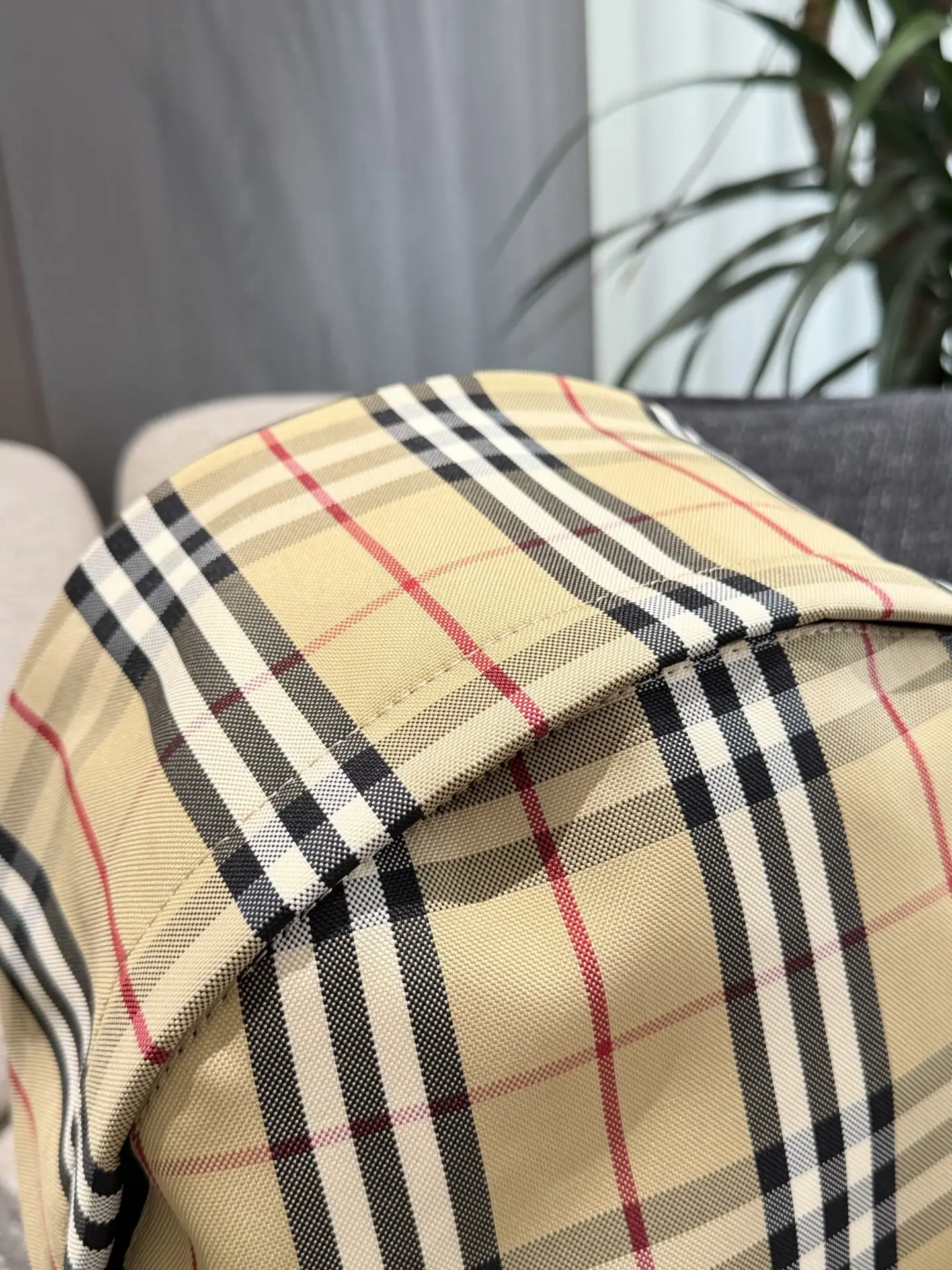 Burberry Vintage Check Nylon Backpack D34018058 — view 2