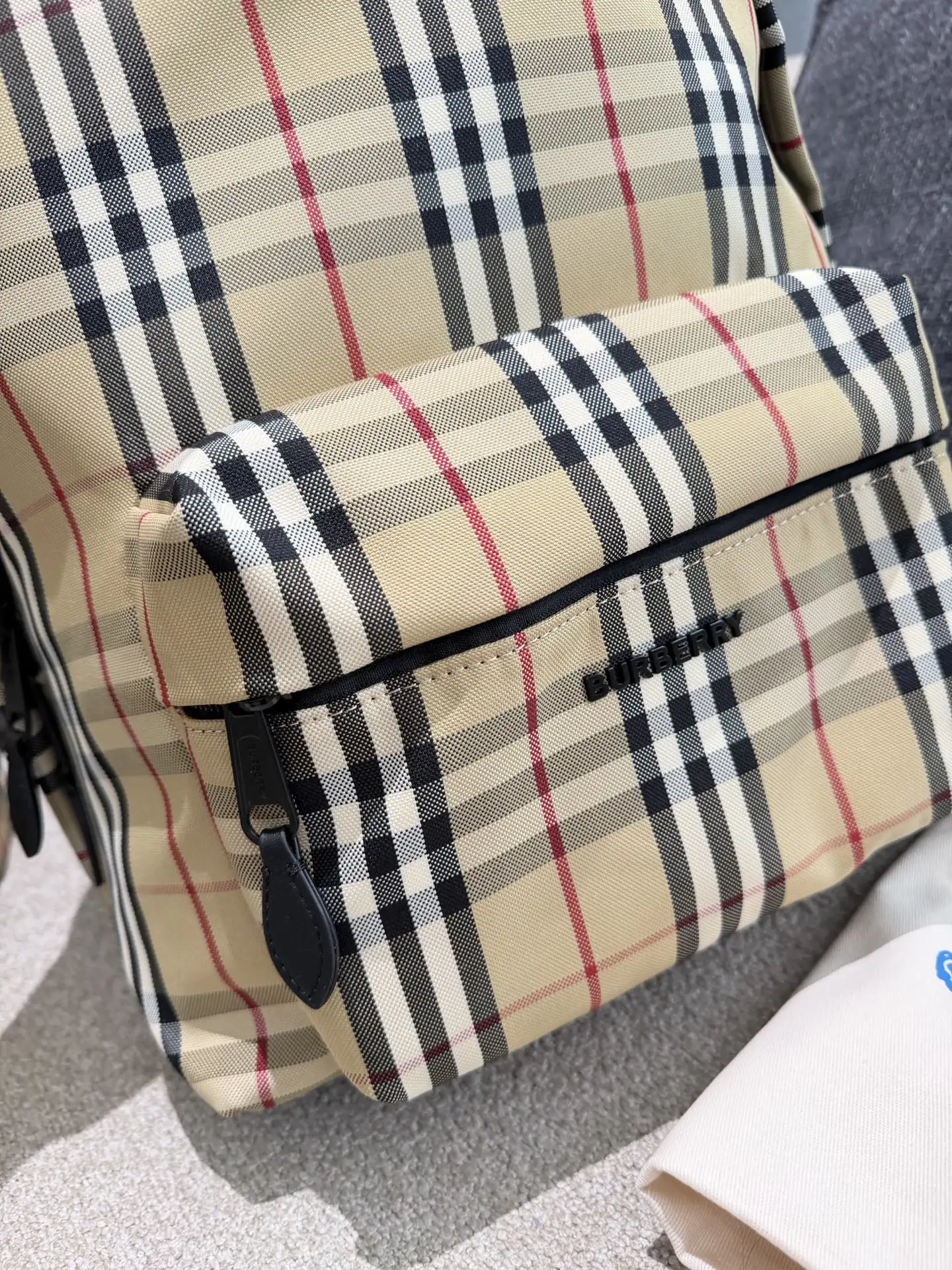Burberry Vintage Check Nylon Backpack D34018058 — view 8