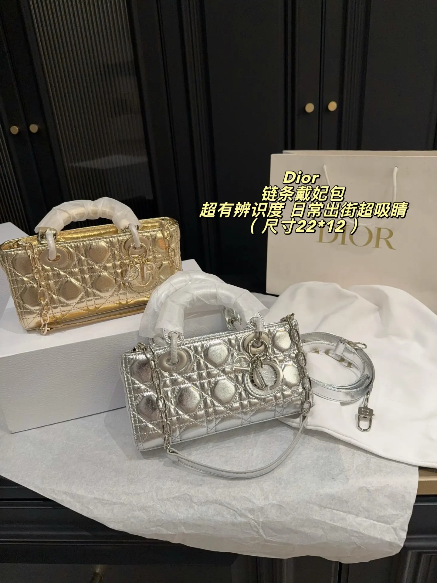 Dior Lady Dior Mini Chain Bag D34018014