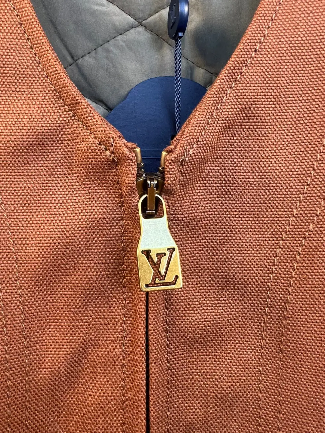 Louis Vuitton x Nigo Embroidered Workwear Gilet D35019248 — view 3