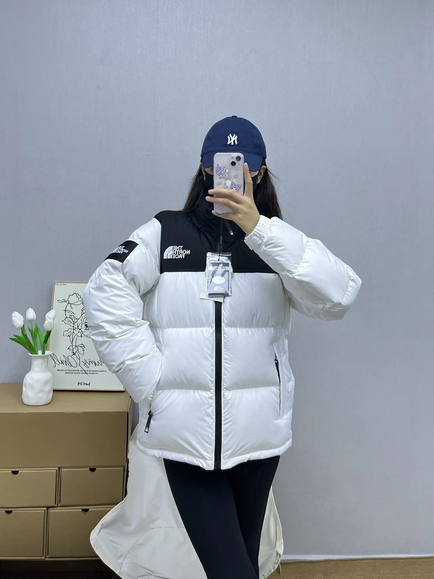 1996 Retro Nuptse Down-Filled Puffer Jacket D35019037 — view 2