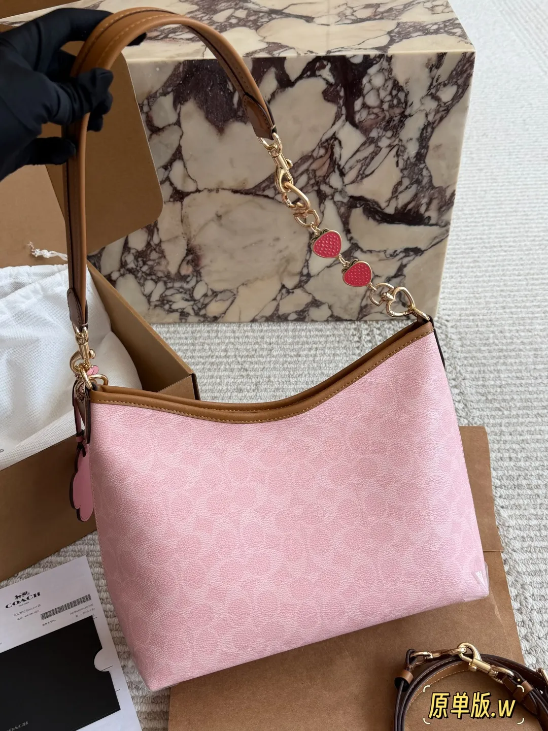 Coach Signature Canvas Hobo Bag D35518000 — view 6