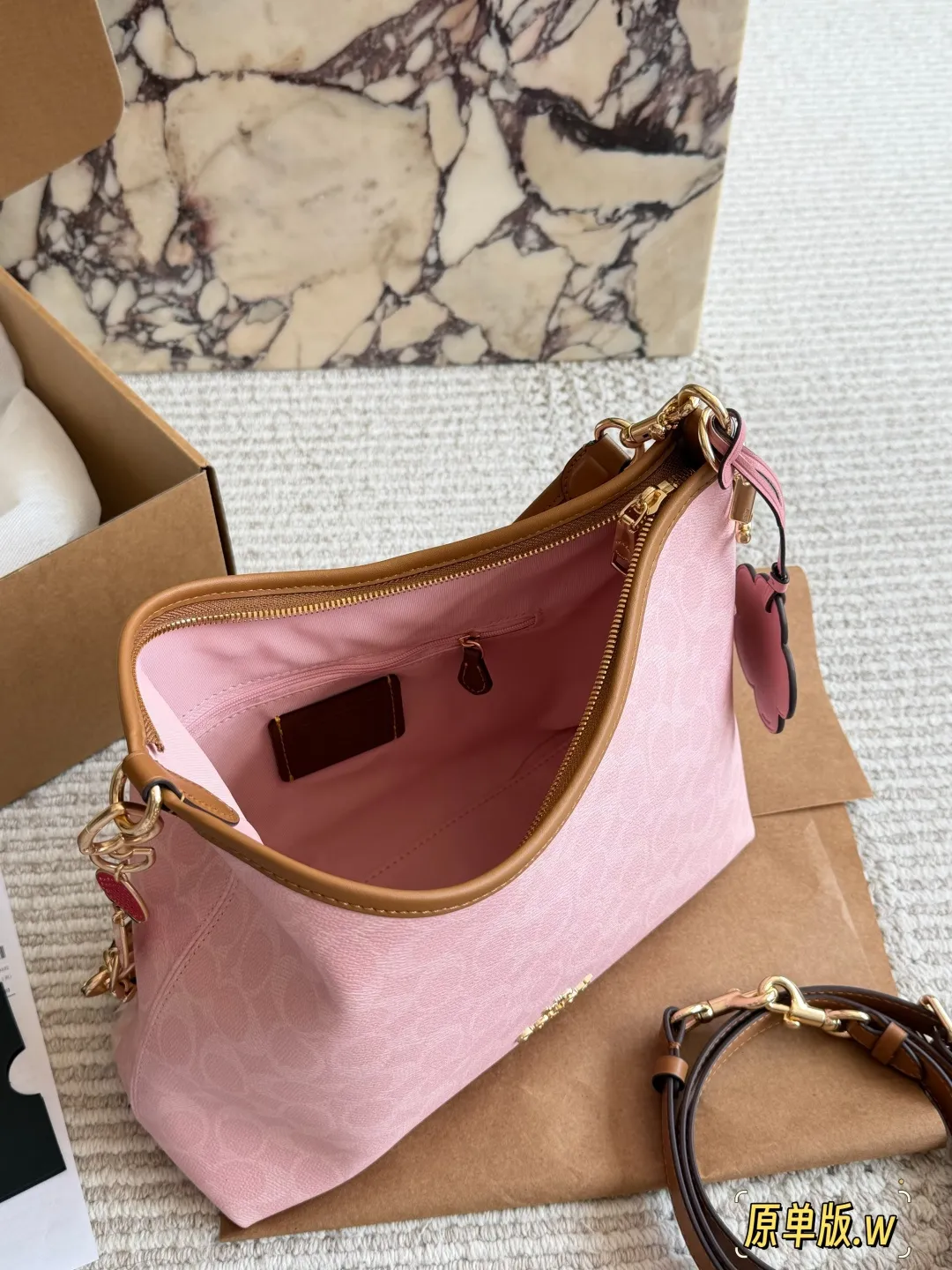 Coach Signature Canvas Hobo Bag D35518000 — view 9