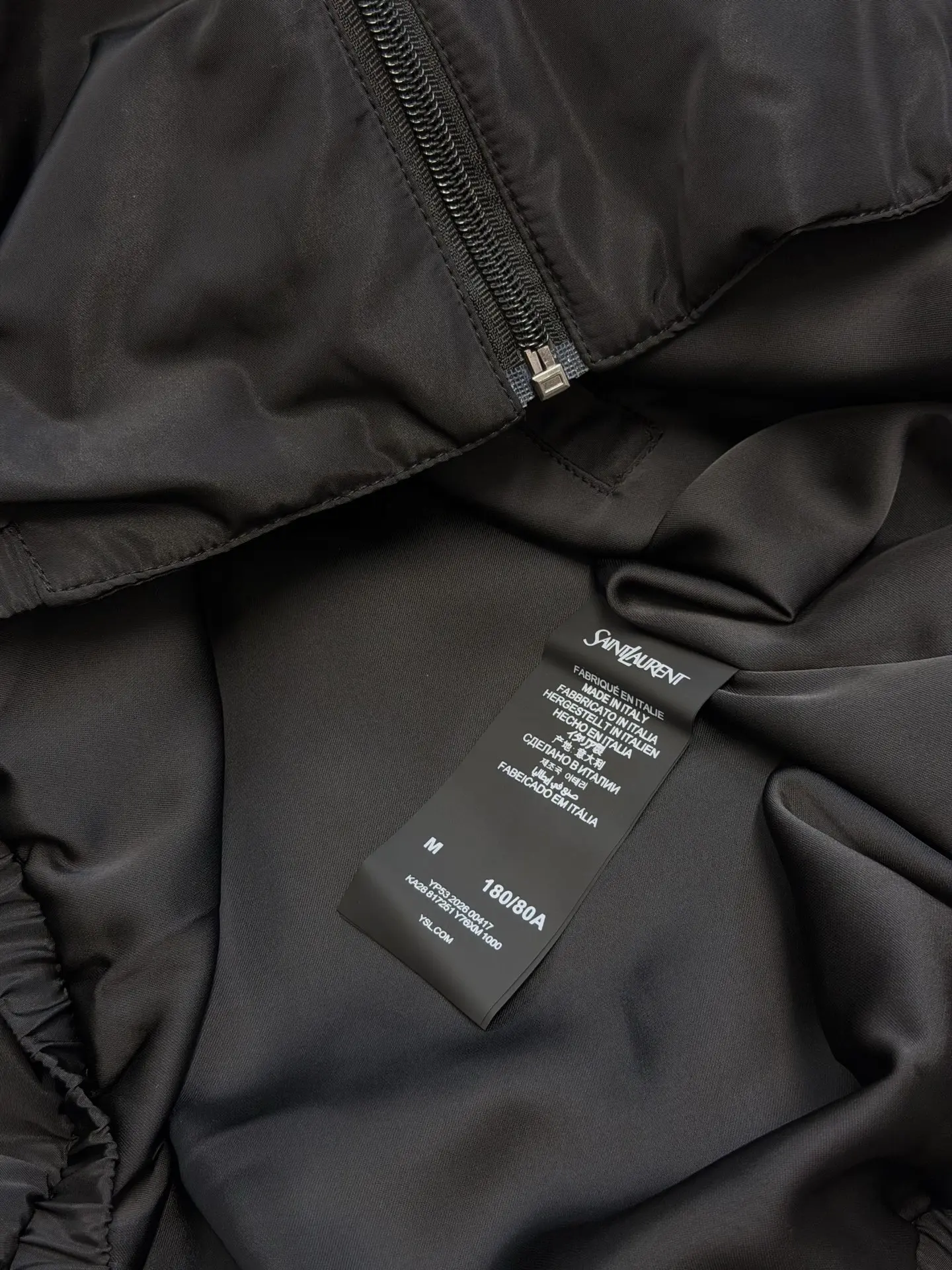 Logo-Embroidered Padded Bomber Jacket D36019158 — view 8