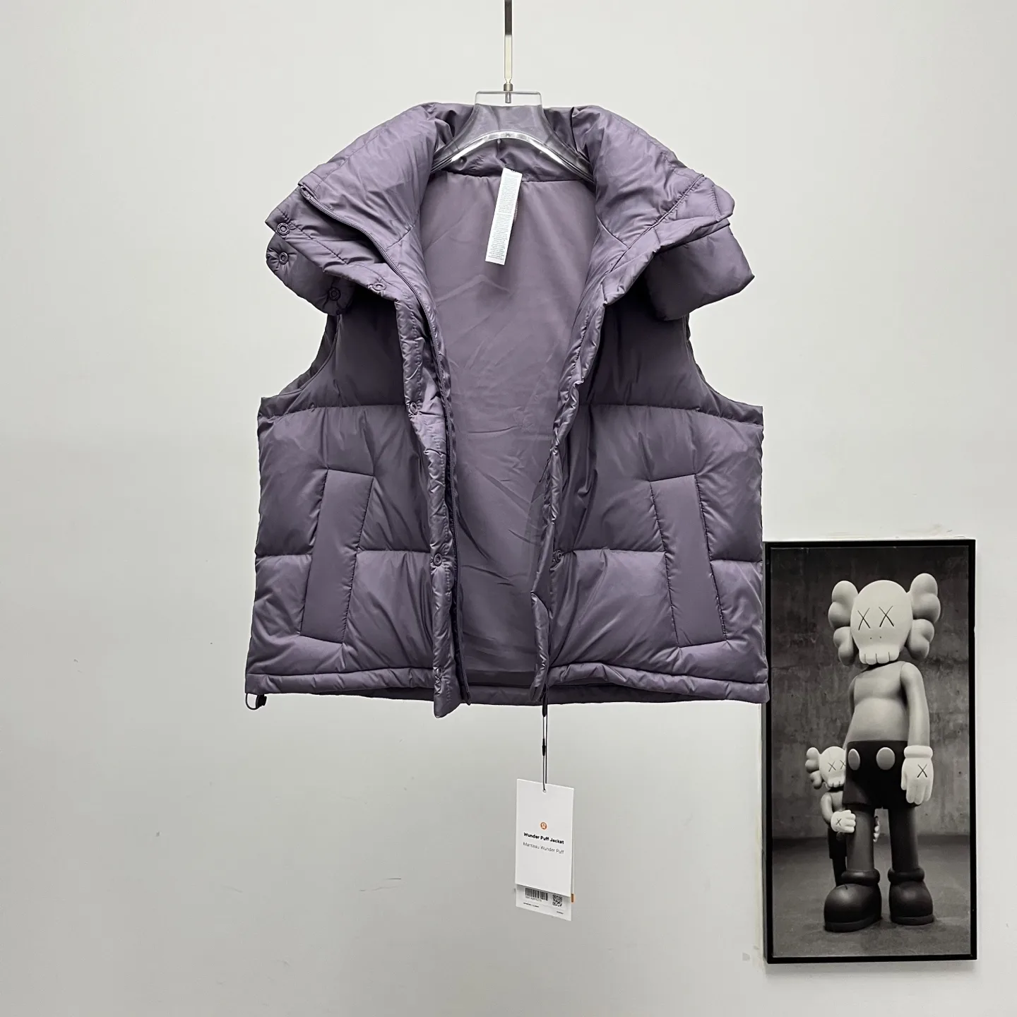 Wunder Puff Hooded Down Vest D36019024 — view 5